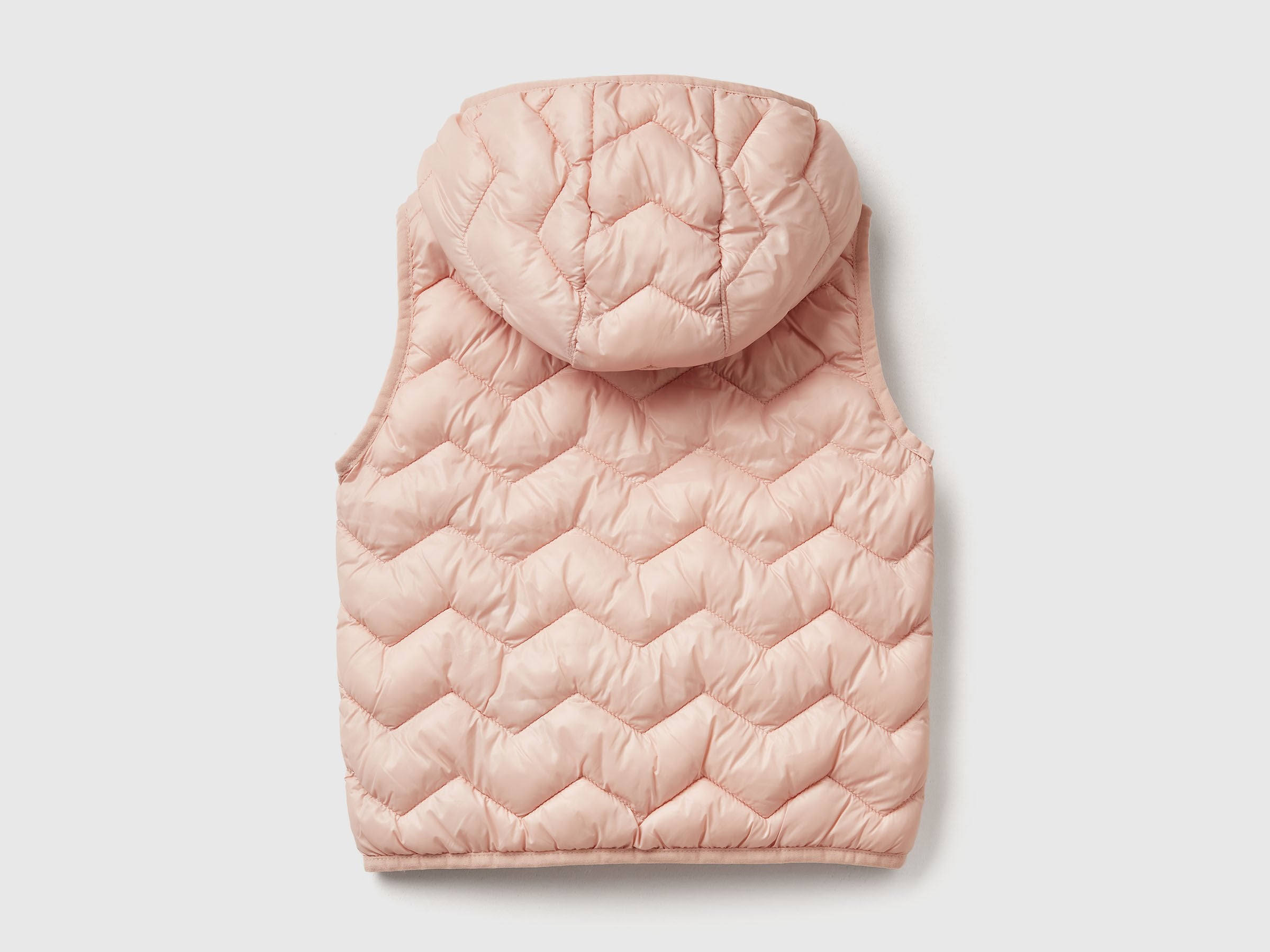 Benetton_Soft Pink_Padded Vest with Hood_21INGJ00H_12U_02