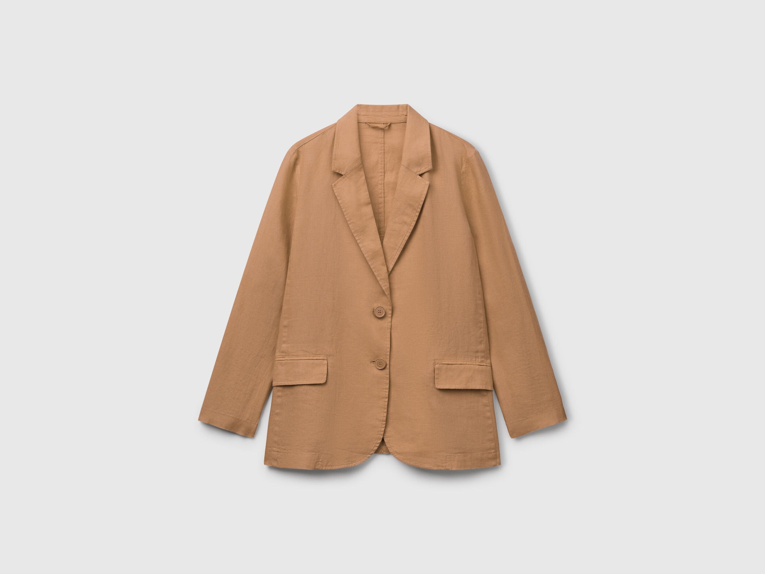 Benetton_Blazer in Pure Linen_2AGHDW00R_193_05