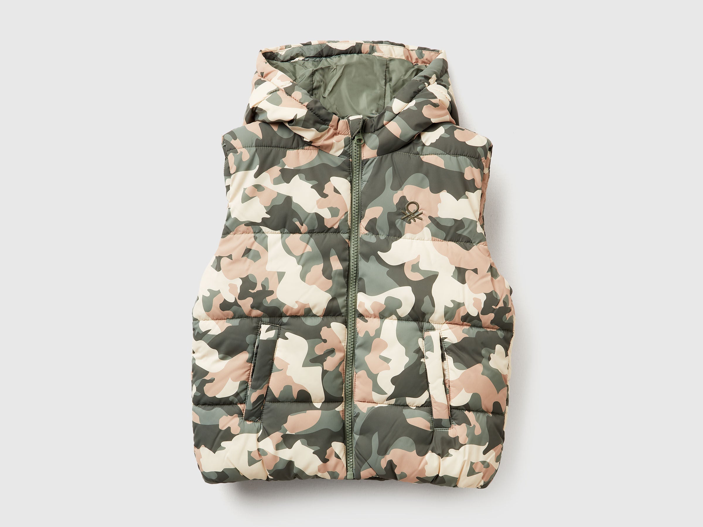 Benetton_Light Blue_Padded Camouflage Vest_2FORGJ00P_63T_01
