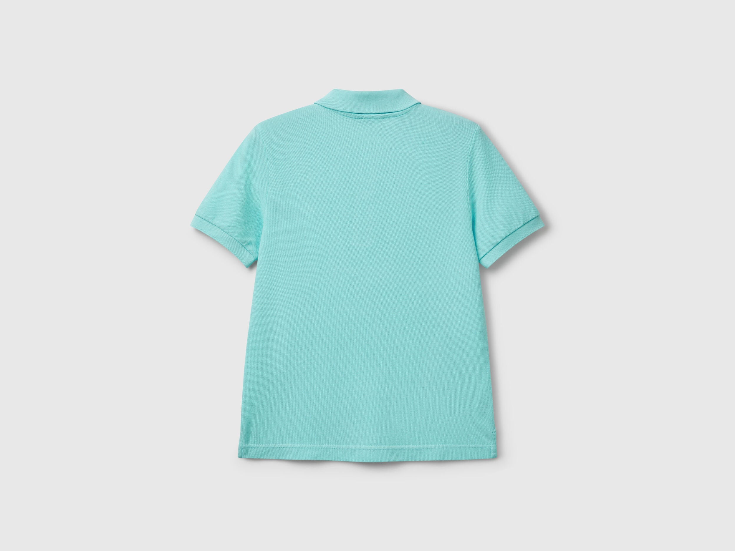 Benetton_Slim Fit Polo in Pure Cotton_3089C300Q_18T_02