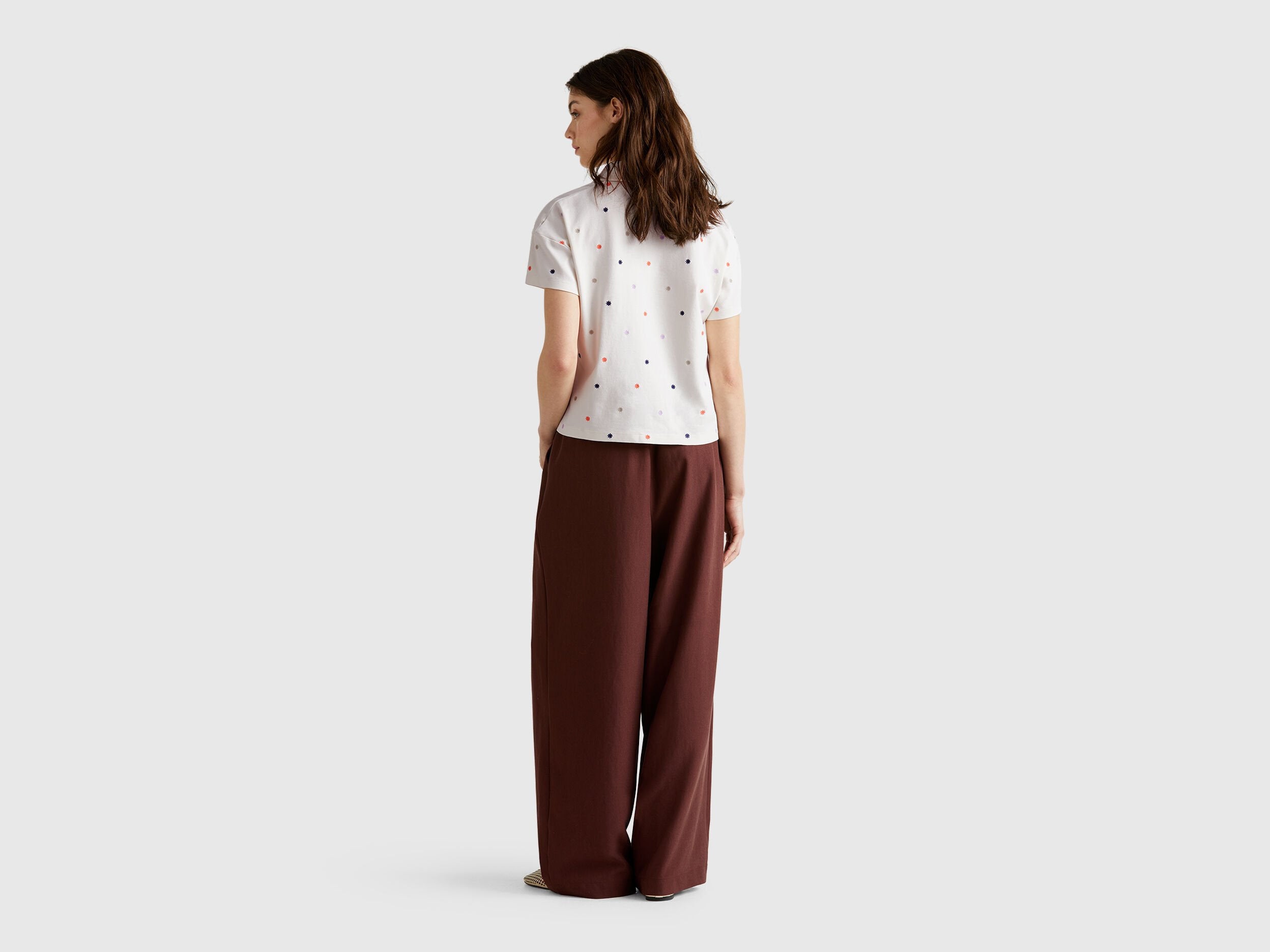 Benetton_Polo with Flower Embroidery_36QJD300X_65G_02