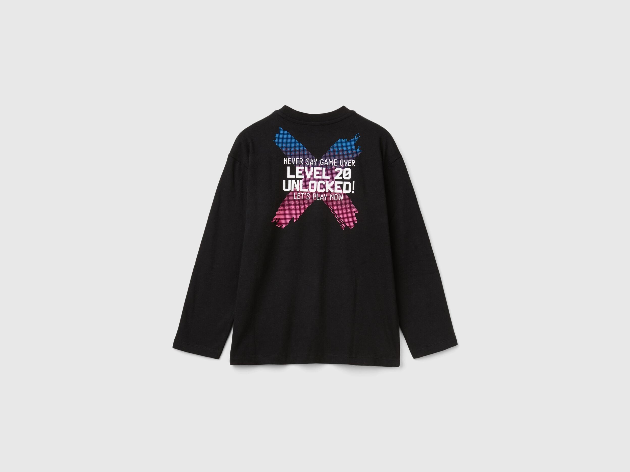 Gamer T-Shirt in Organic Cotton_3EG9C10M6_100_02