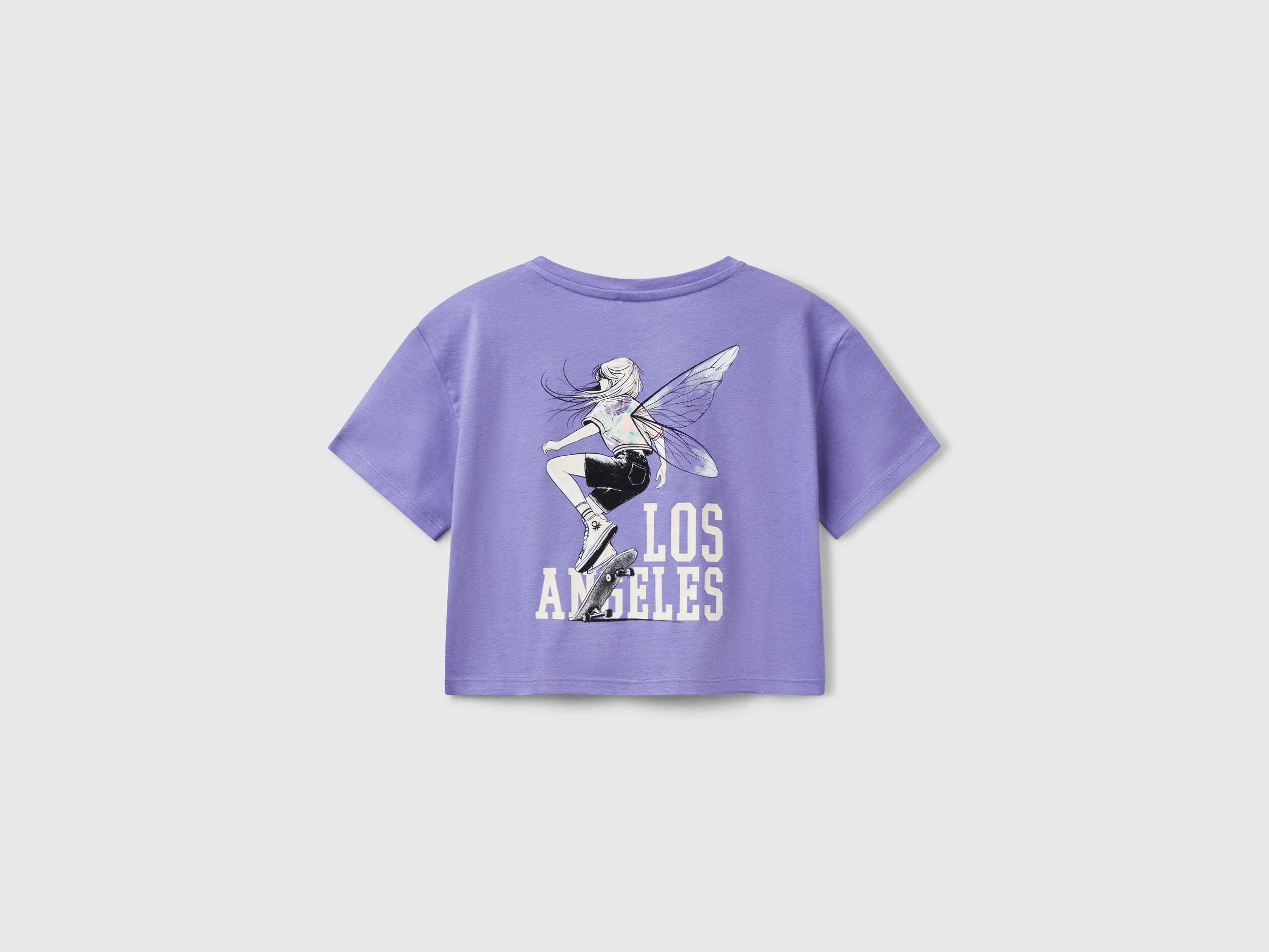 Benetton_Boxy Fit T-Shirt with Back Print_3I1XC10N8_1W6_02