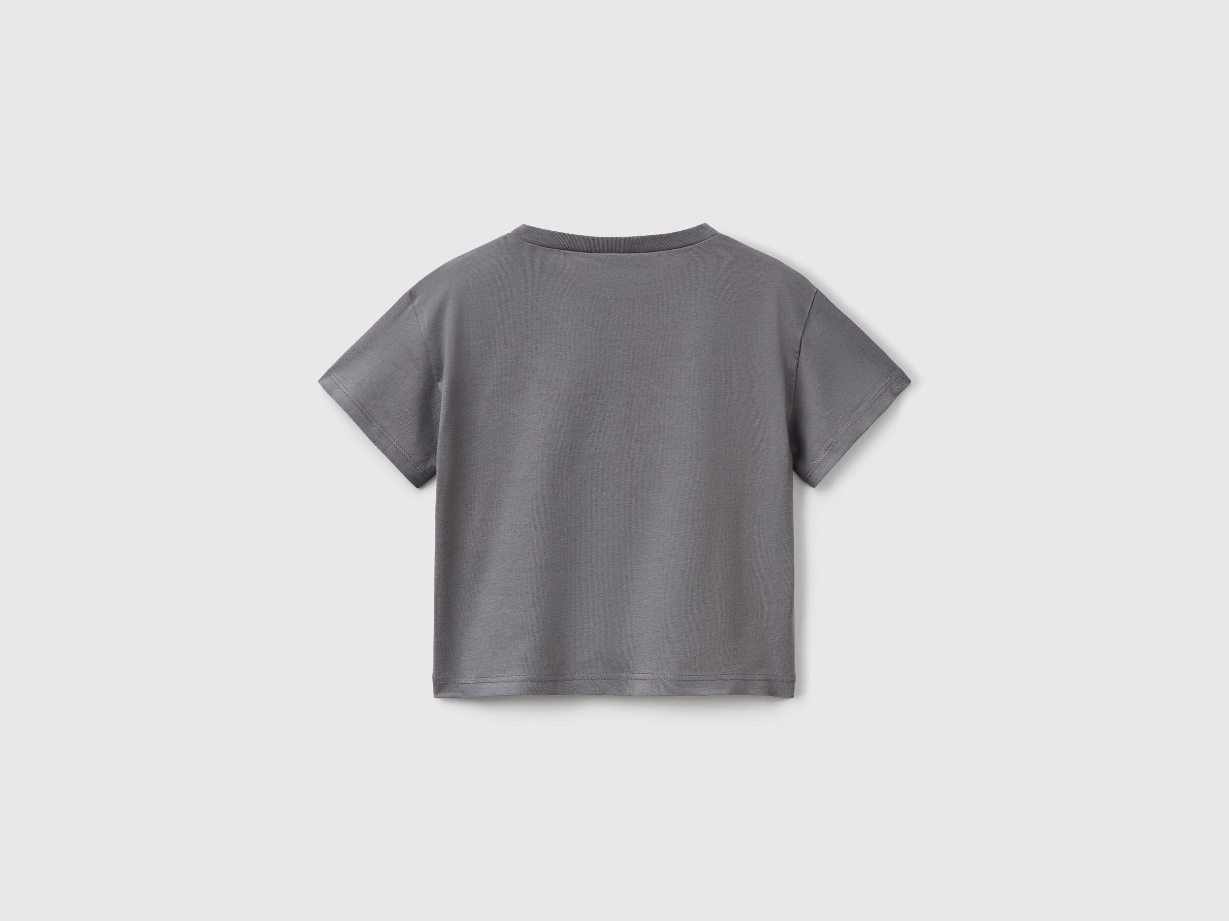 Benetton_"The Rolling Stones" Cropped T-Shirt_3I1XC10NW_00W_02