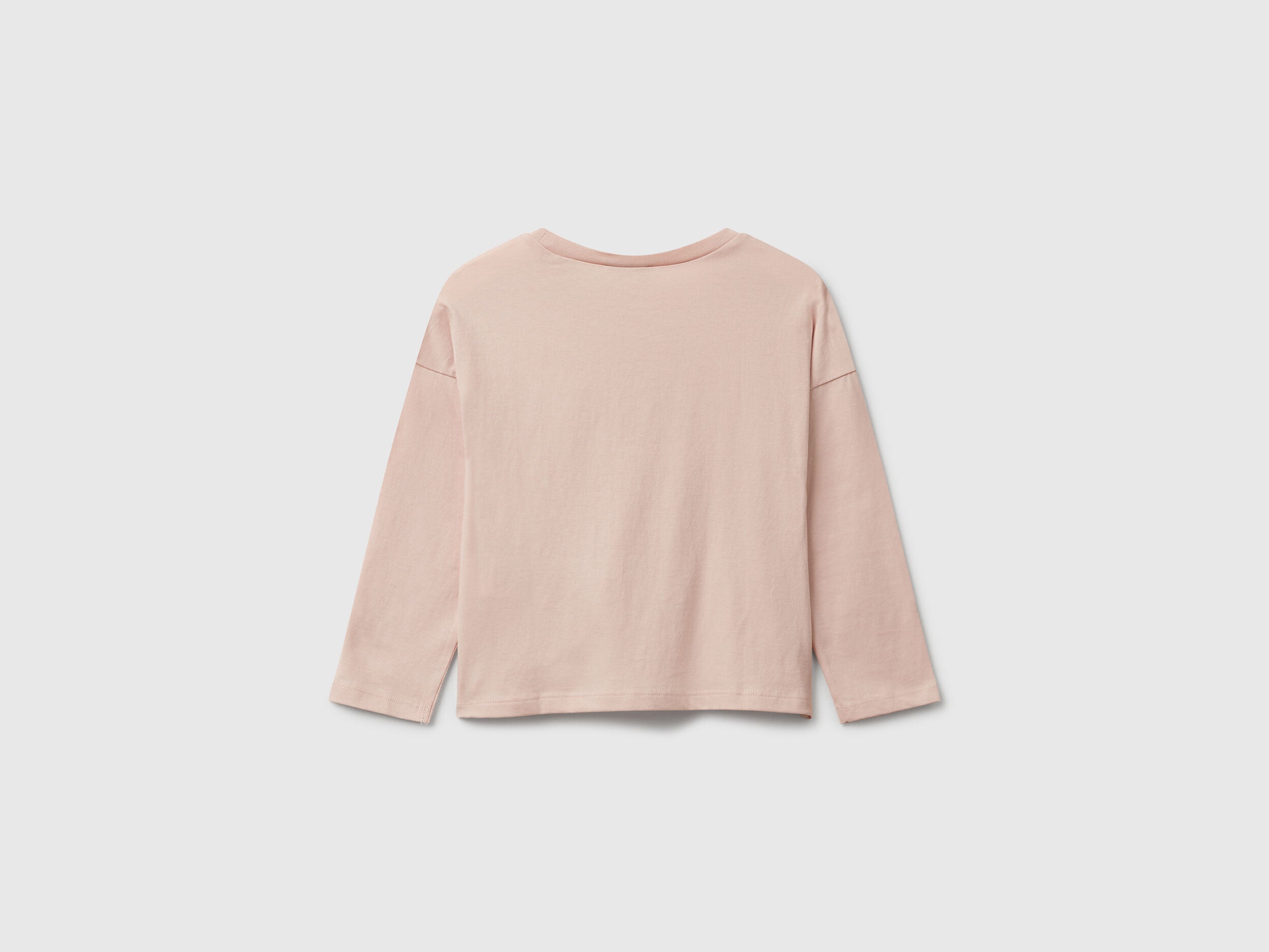 Benetton_Soft Pink_T-Shirt with Applique_3I1XG10KL_12U_02