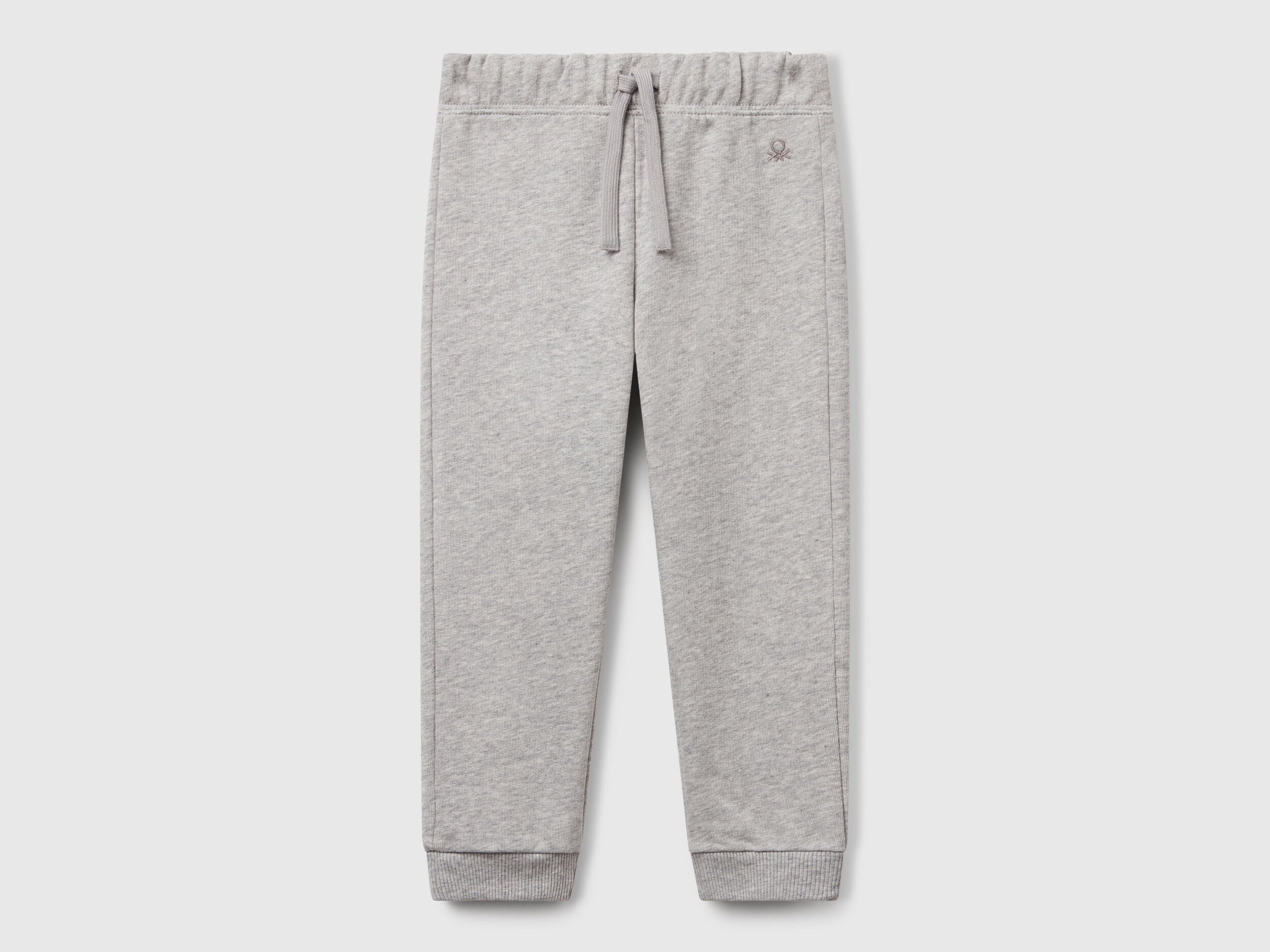 Benetton_Grey_Cotton Sweatpants_3J70GF01N_501_01