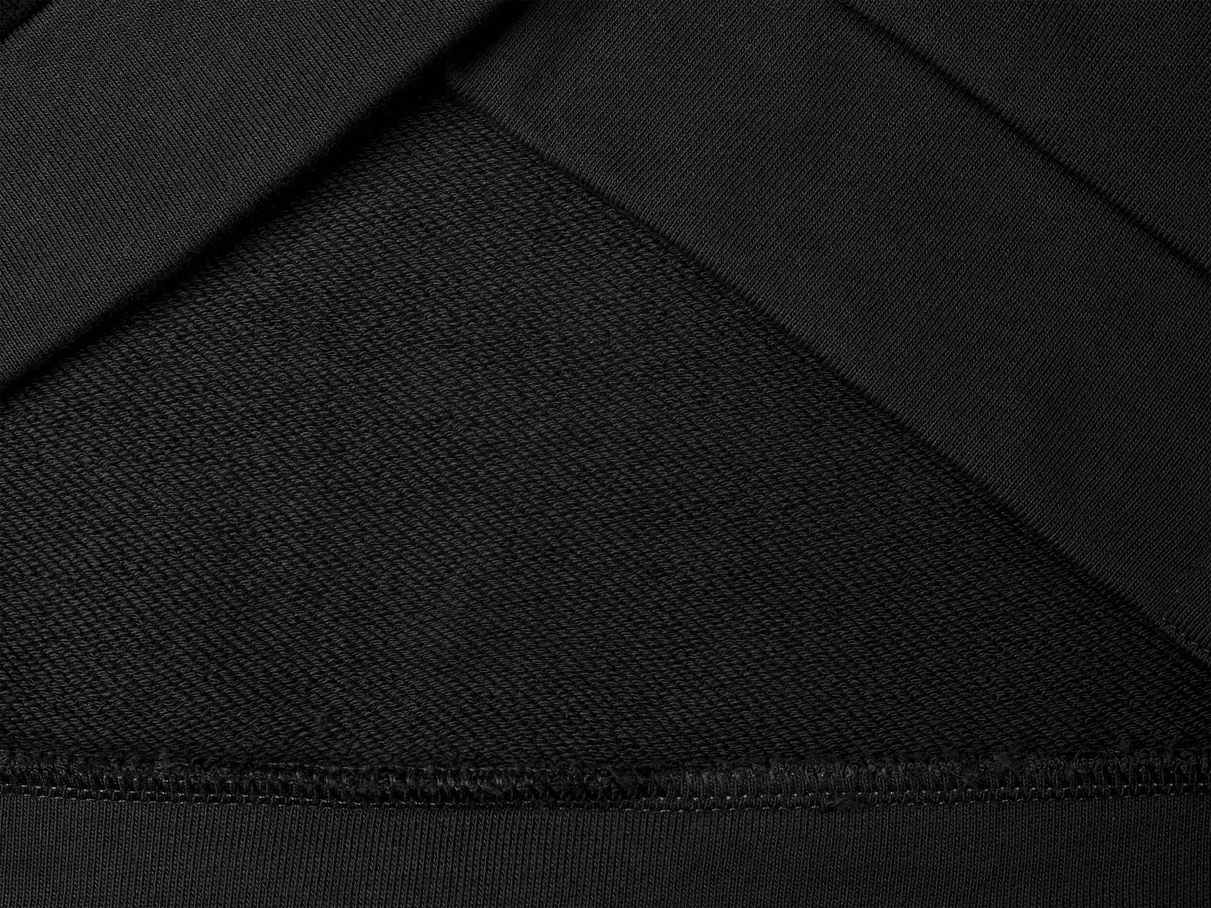 Benetton_Black_100% Cotton Sweatshirt with Zip and Hood_3UNID500R_100_07