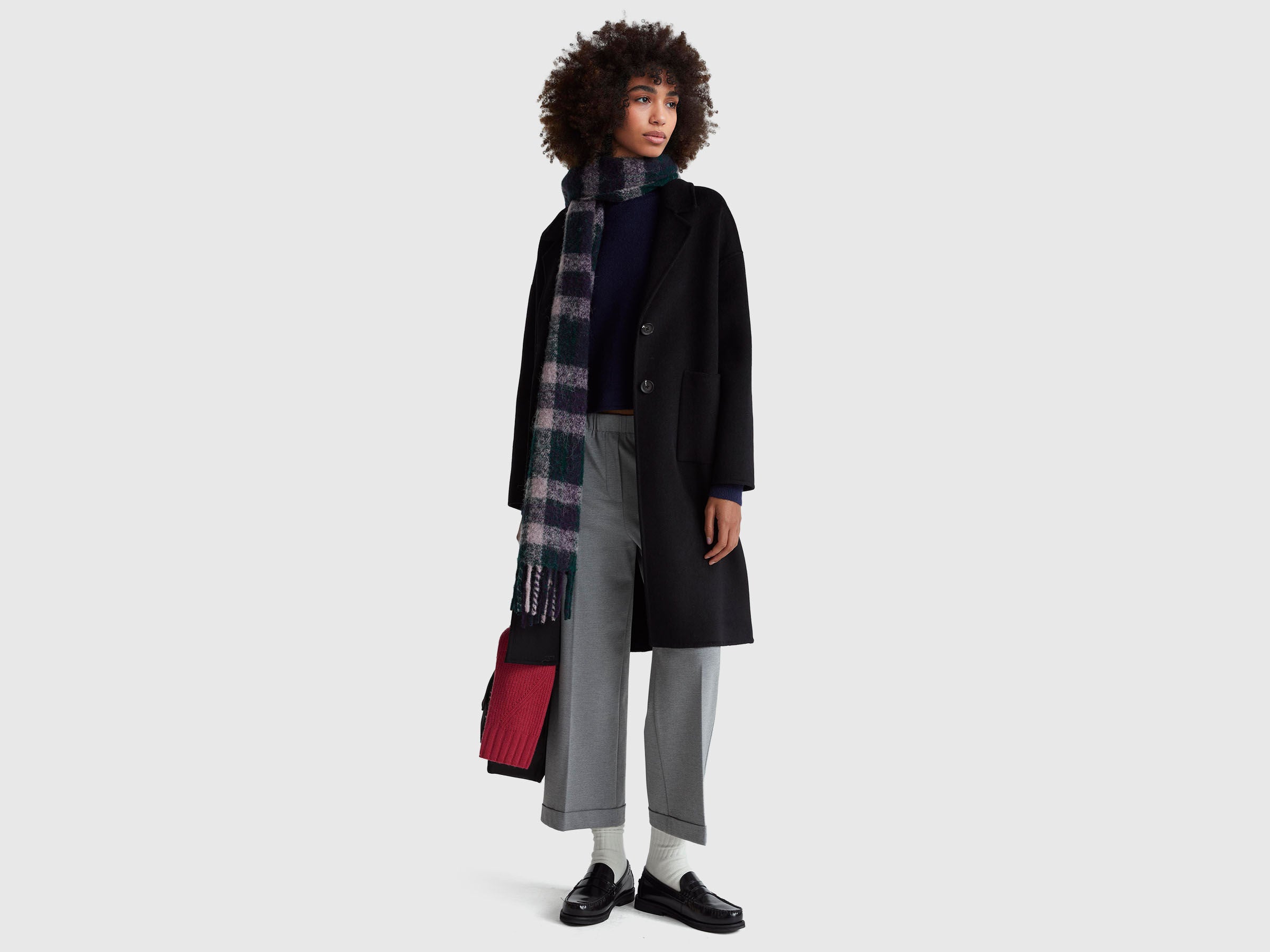 Benetton_Gray_Trousers with Elastic Waist_47CKDF09Y_907_03