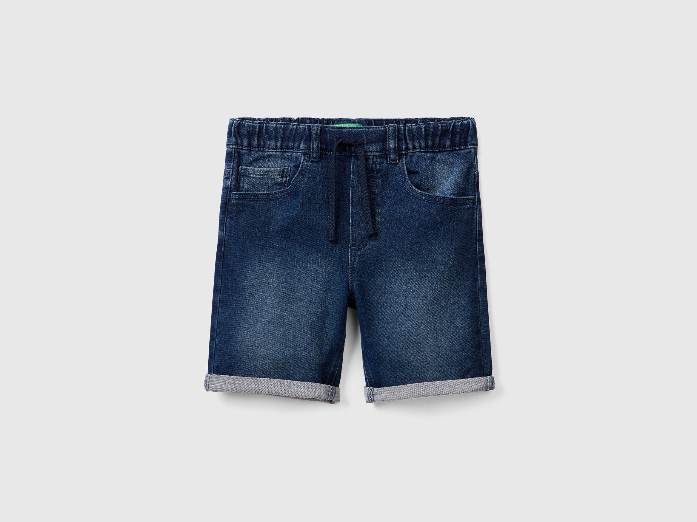 Bermudas In Stretch Denim_49BPC9015_901_01