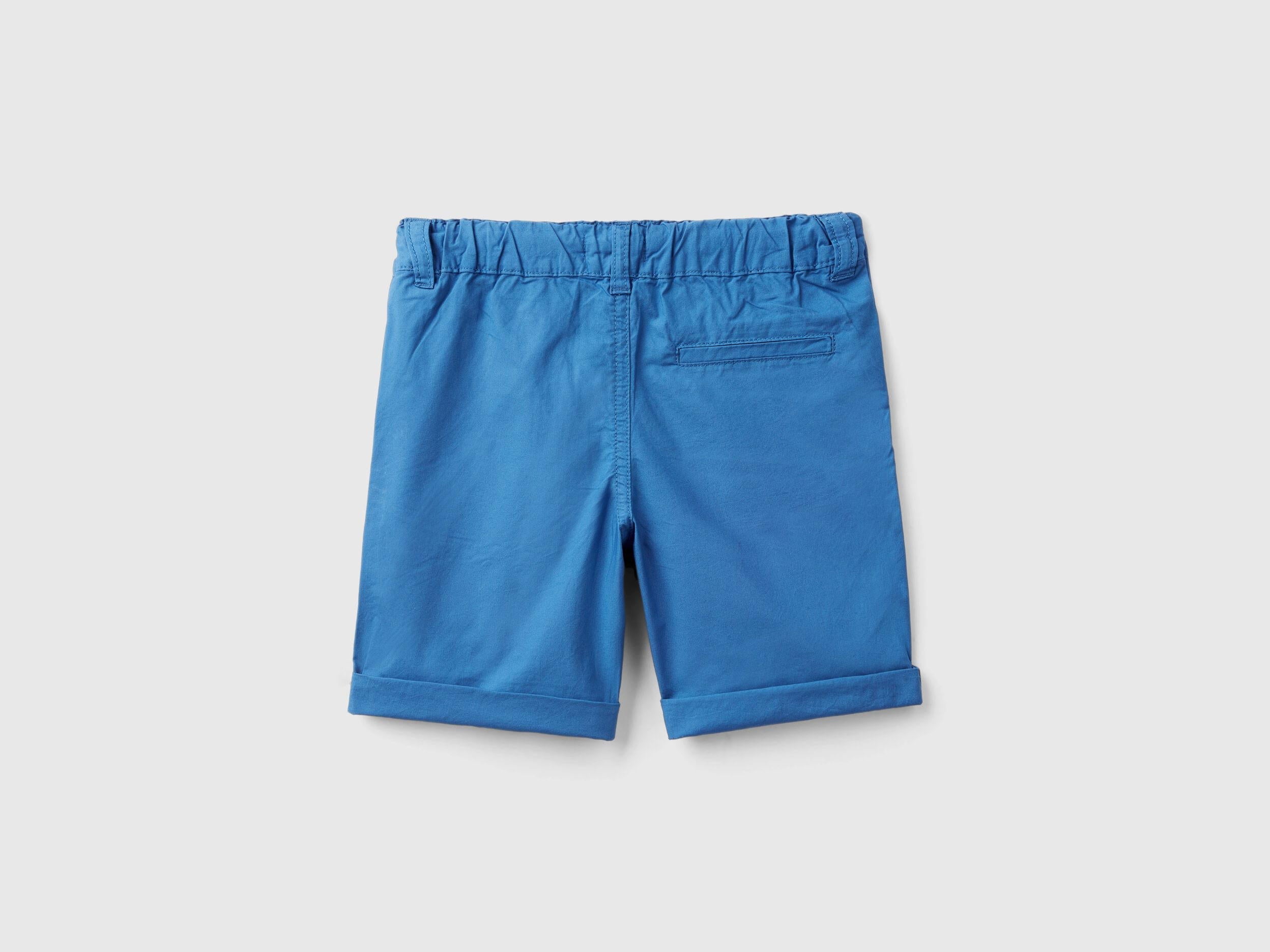 100% Cotton Shorts With Drawstring_4AC7G900O_3M6_02