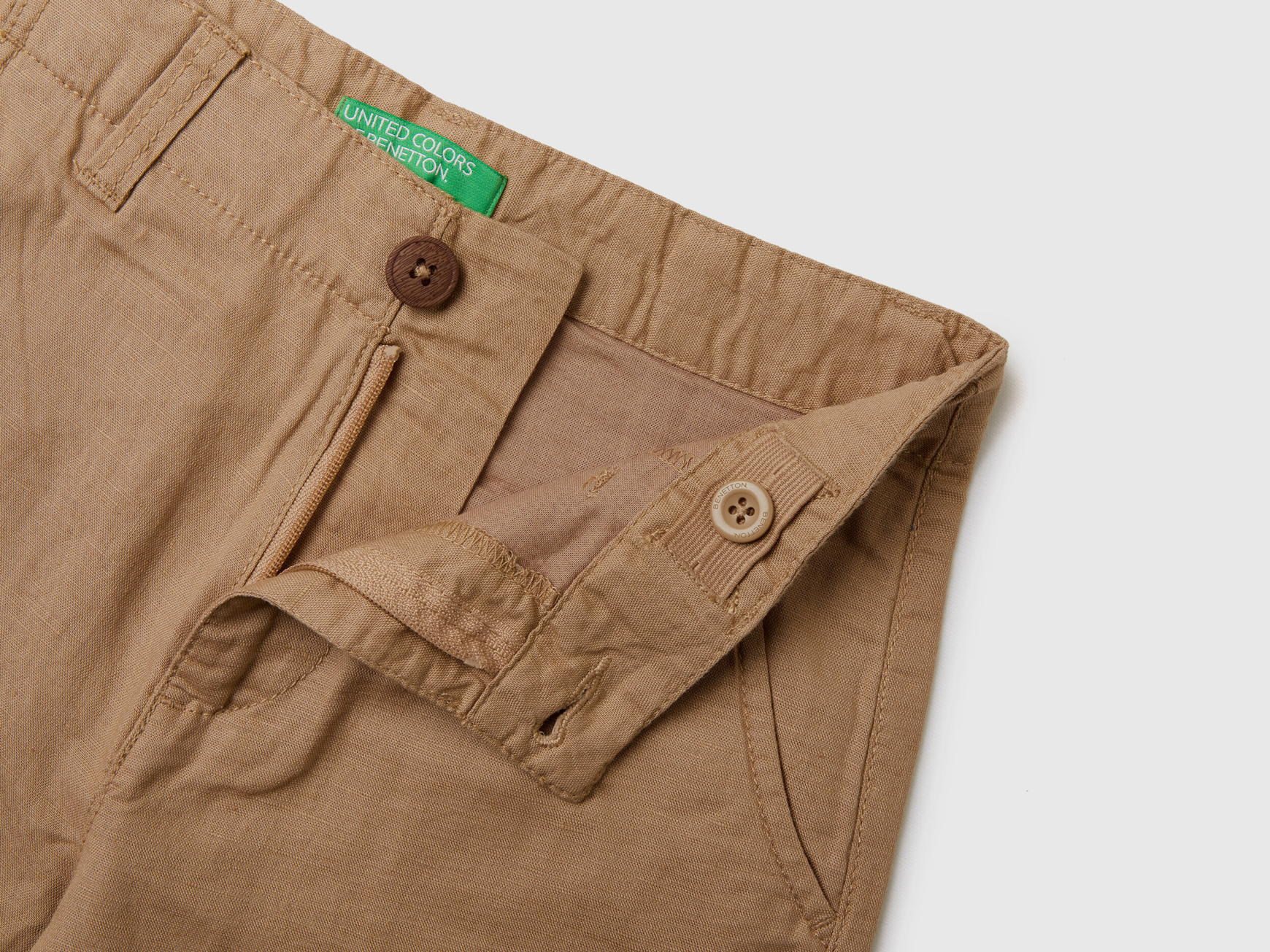 Chino Bermudas In Pure Linen_4BE7C901E_193_03