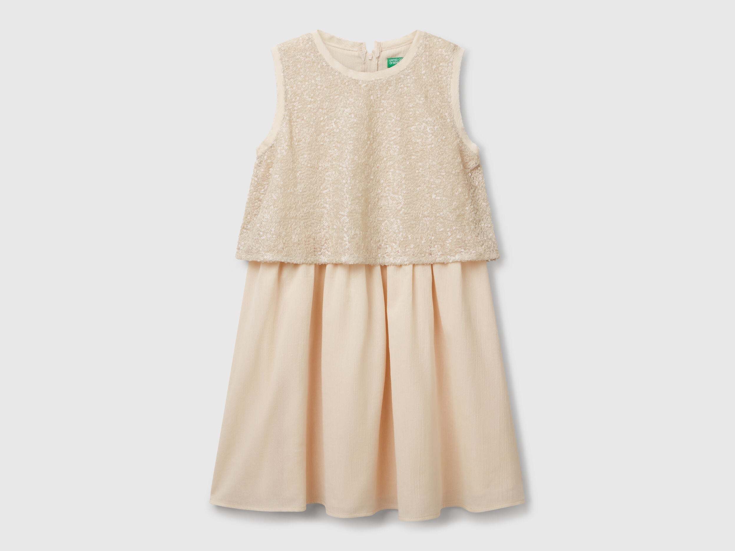 Benetton_Dress with Sequins_4PUECV03D_902_01