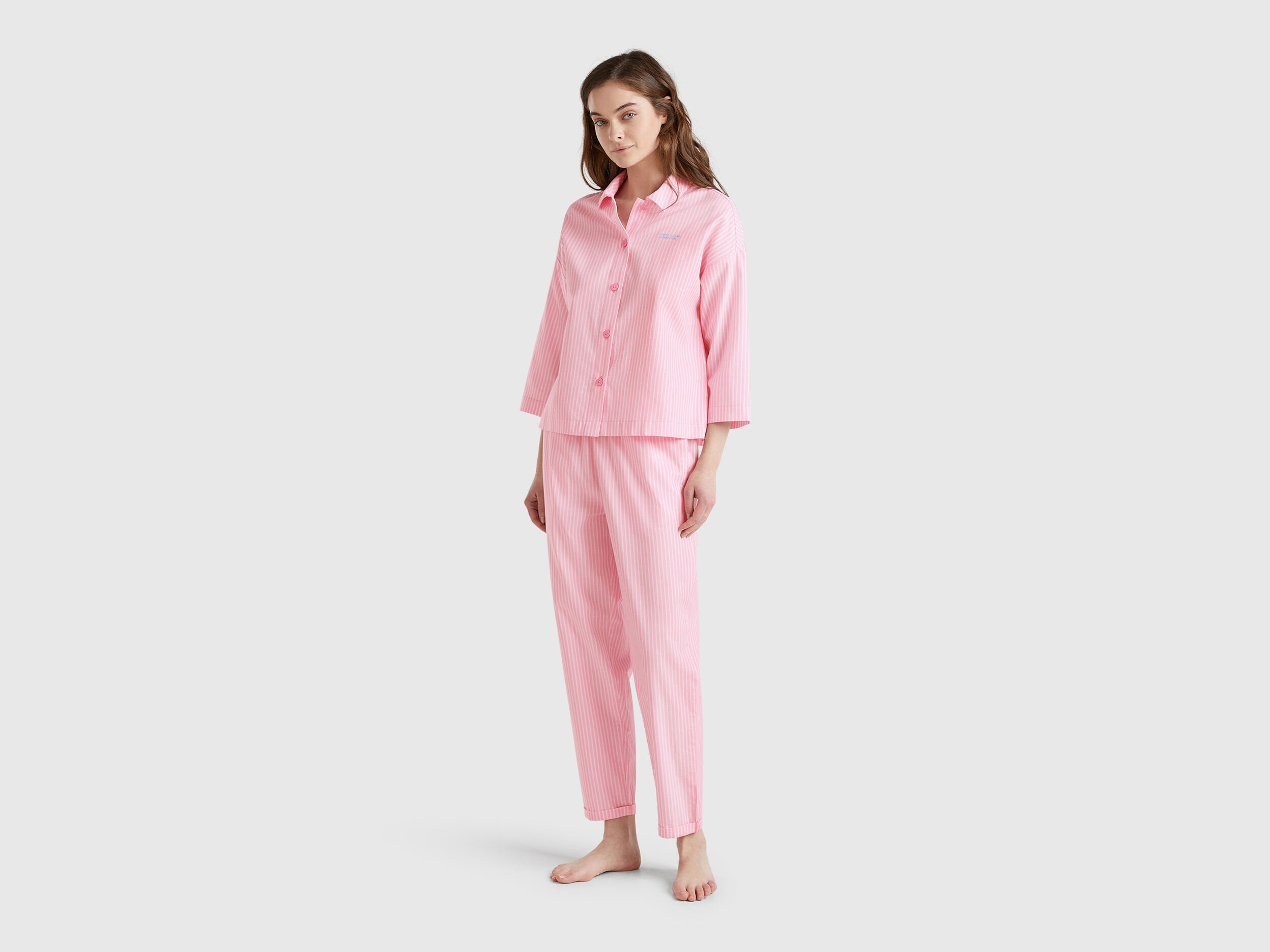 Benetton_Vertical Striped Pyjama Jacket_4QFZ3M00A_901_03
