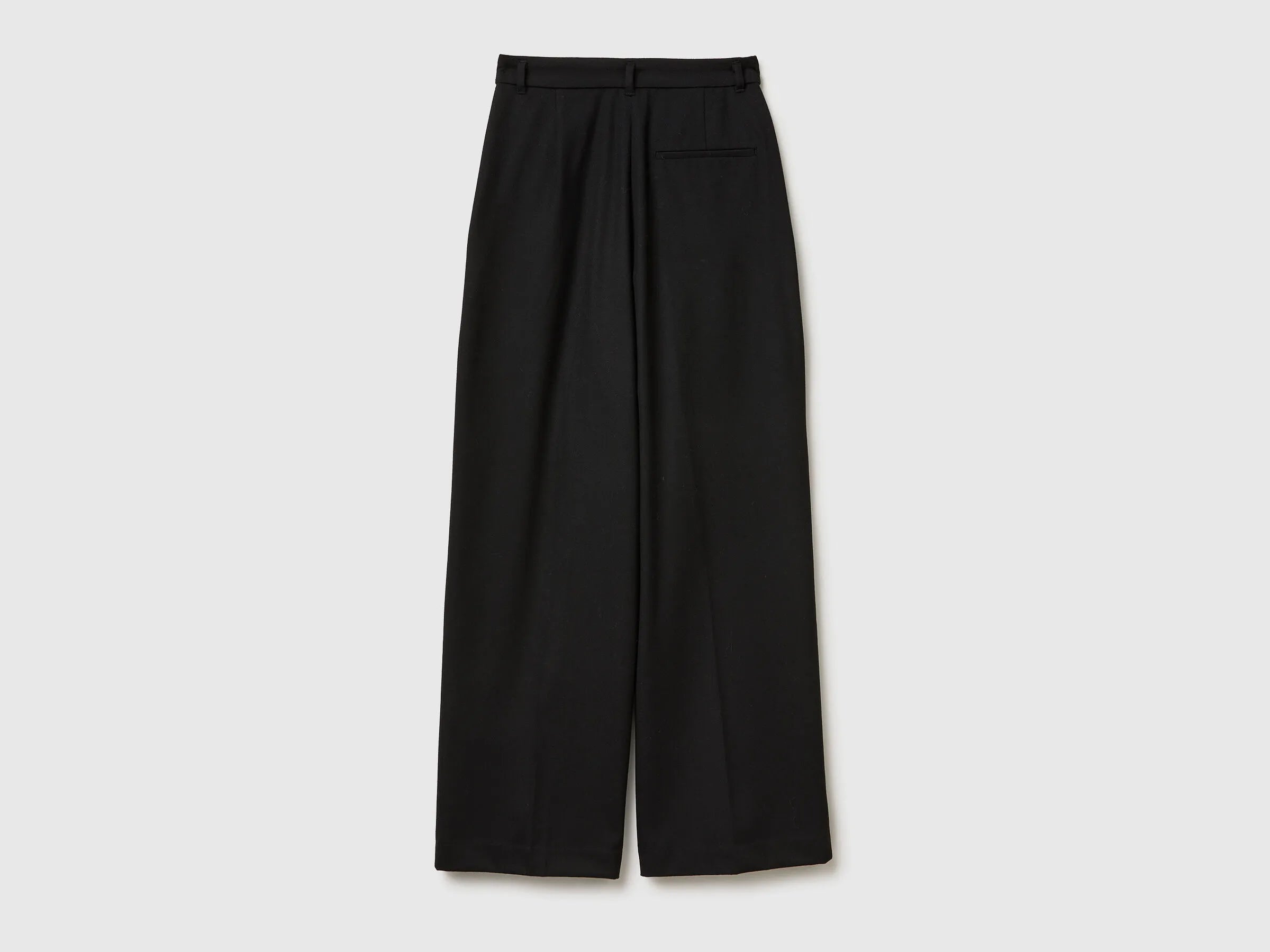 Benetton_Black_Wide Flannel Trousers_4QIKDF0AC_100_06