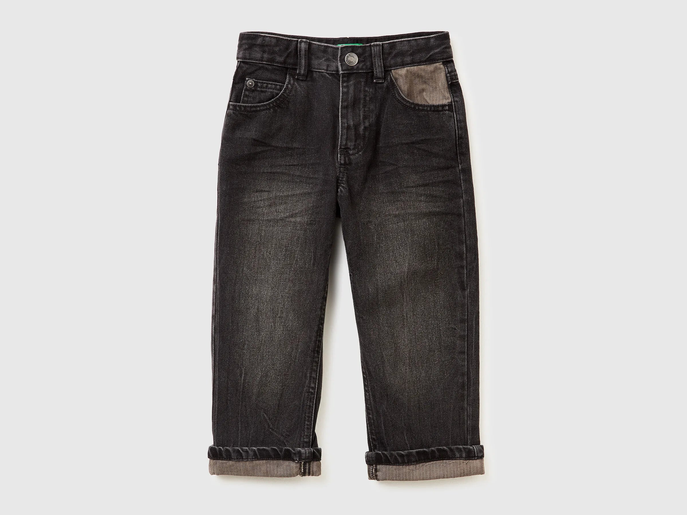 Benetton_Black_Straight Fit Jeans_4R76GE02U_800_01