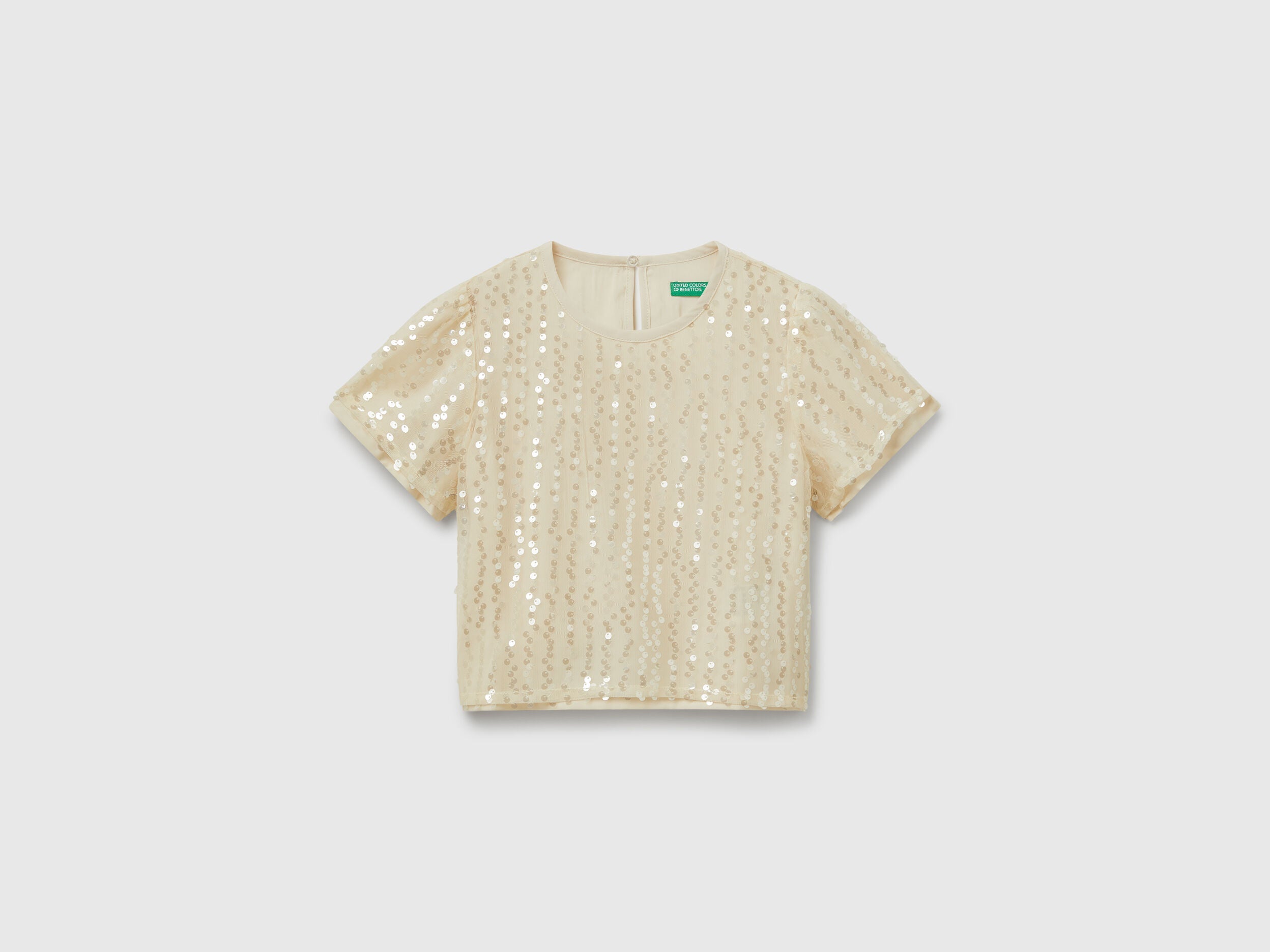 Benetton_Creamy White_Blouse with Sequins_5PAYCQ04G_901_01