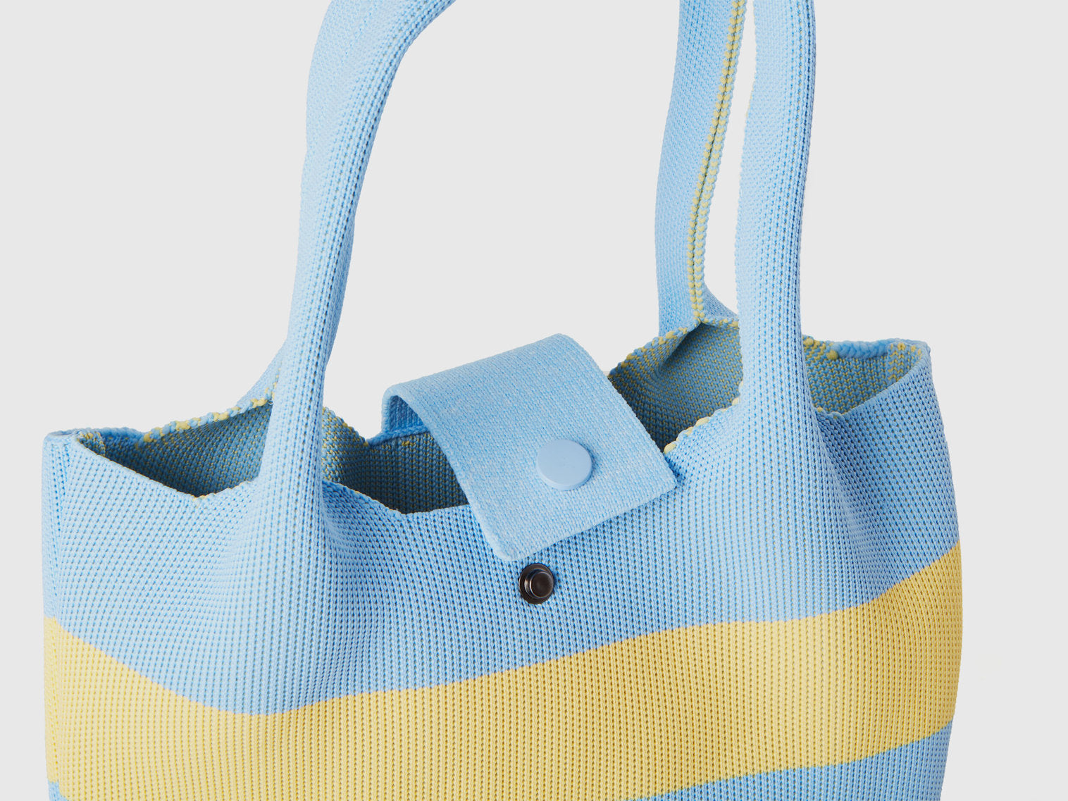 Striped Knit Shopping Bag_60Uecy01K_901_03