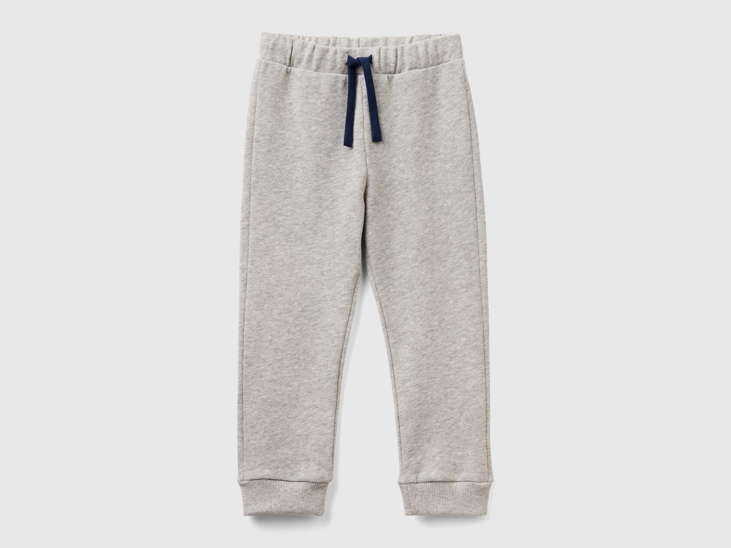 Benetton_Light Gray_Cotton Tracksuit with Logo_G503X-GF010S_501_05