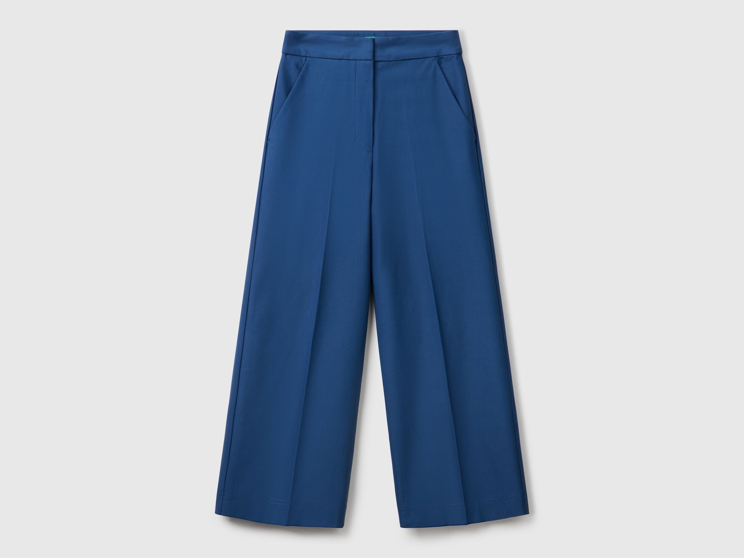 Flat lay of a pair of blue women&