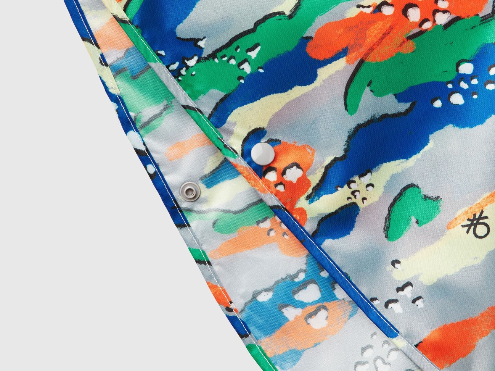 Close-up detail of the fabric of a kids&