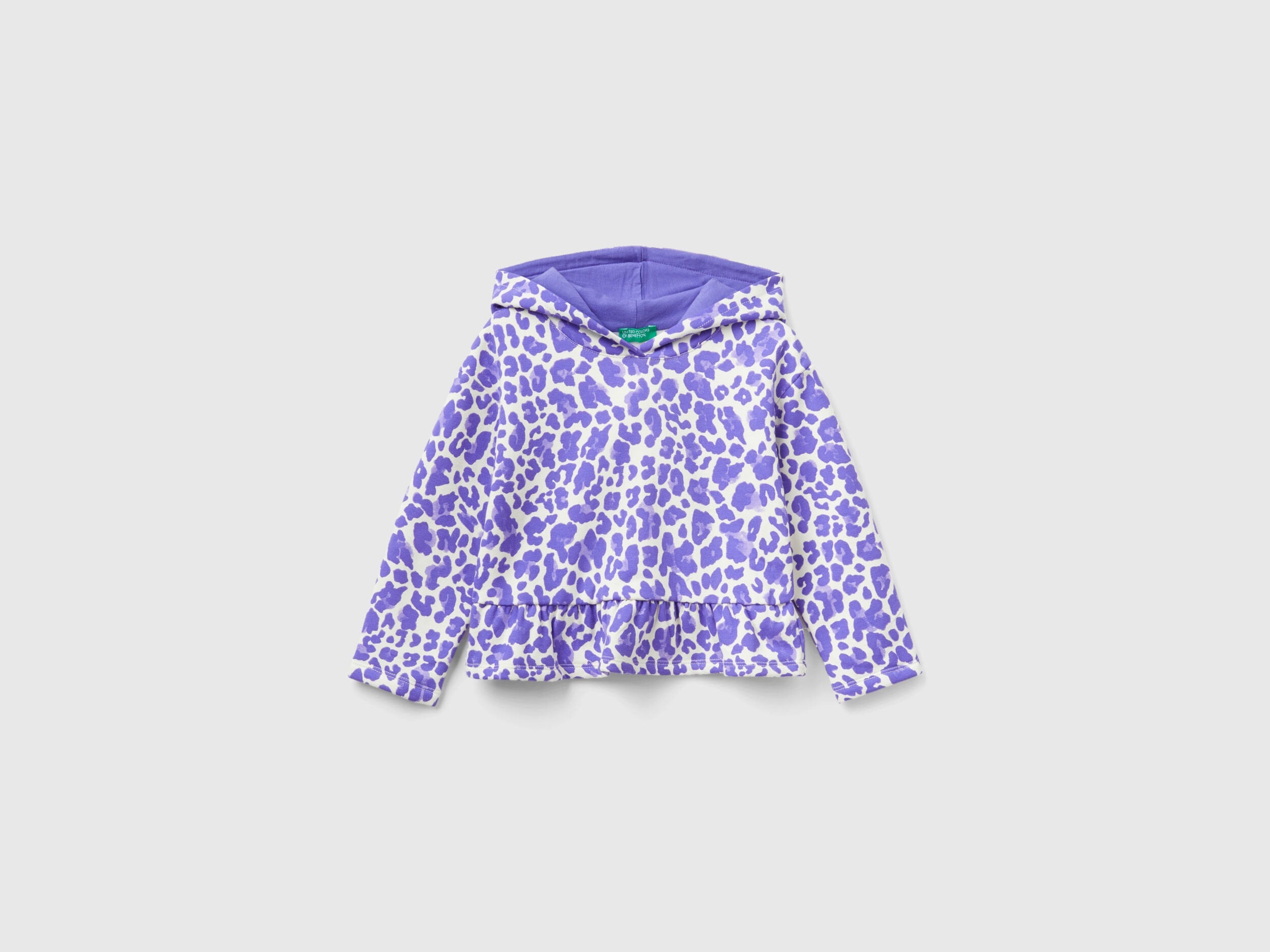 Animal Print Sweatshirt With Frill_35Y3G200G_69Q_01