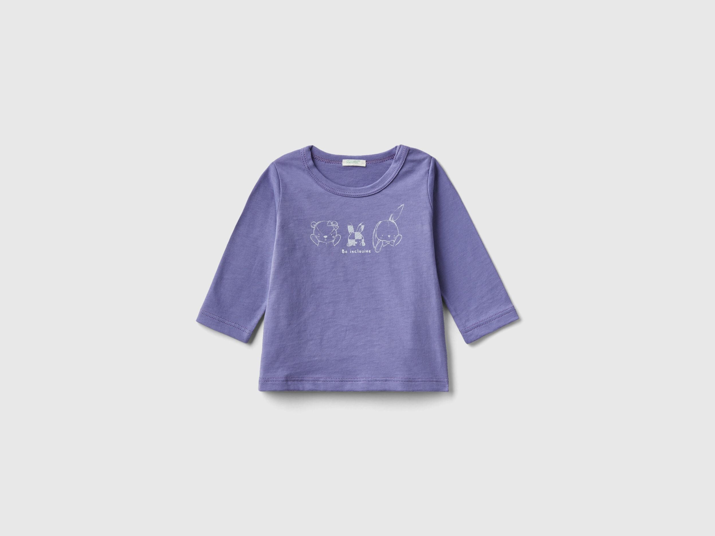 Long Sleeve 100% Organic Cotton T-Shirt
