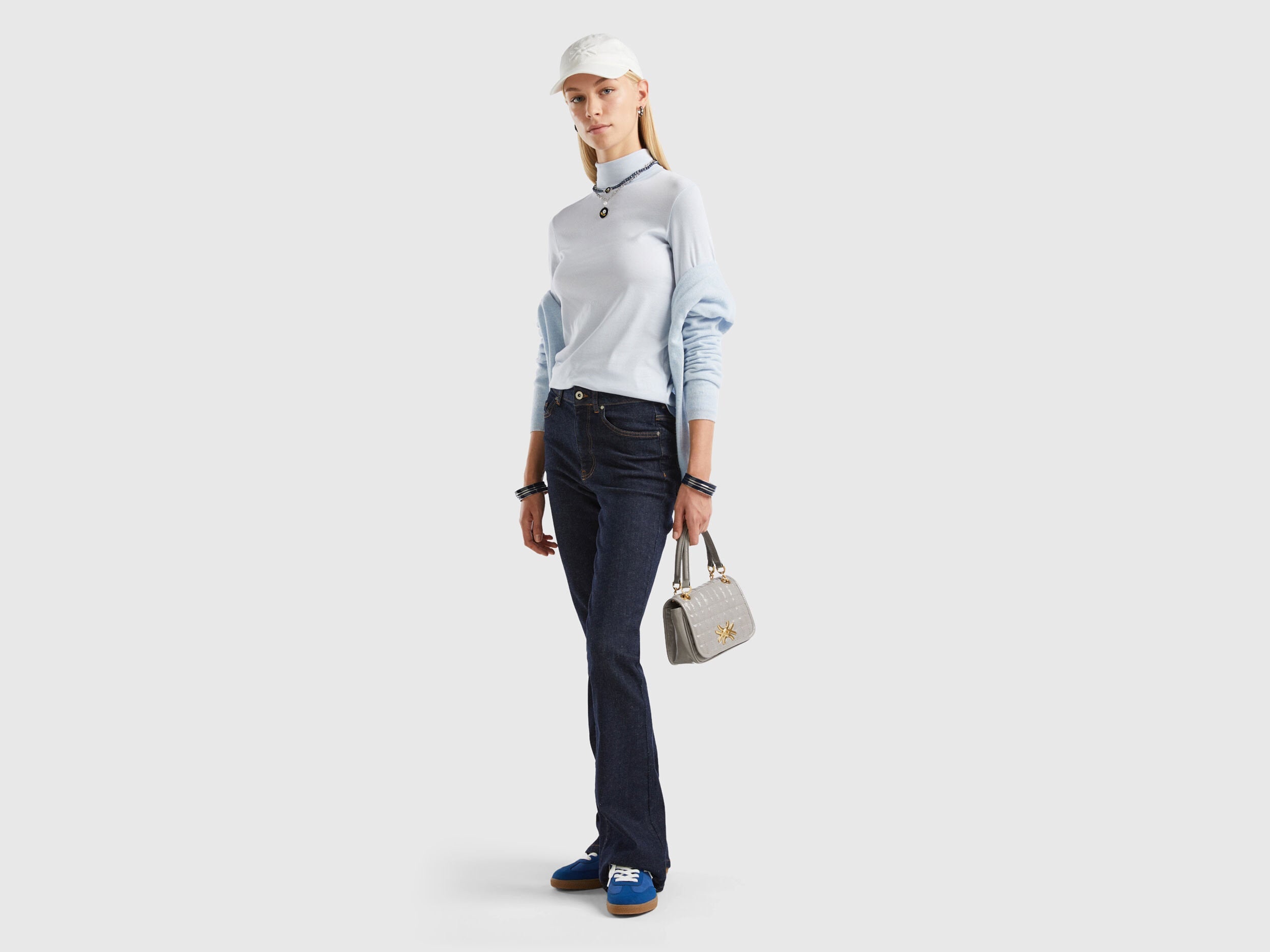 Long Sleeve T Shirt With High Neck_3GA2E2224_135_03