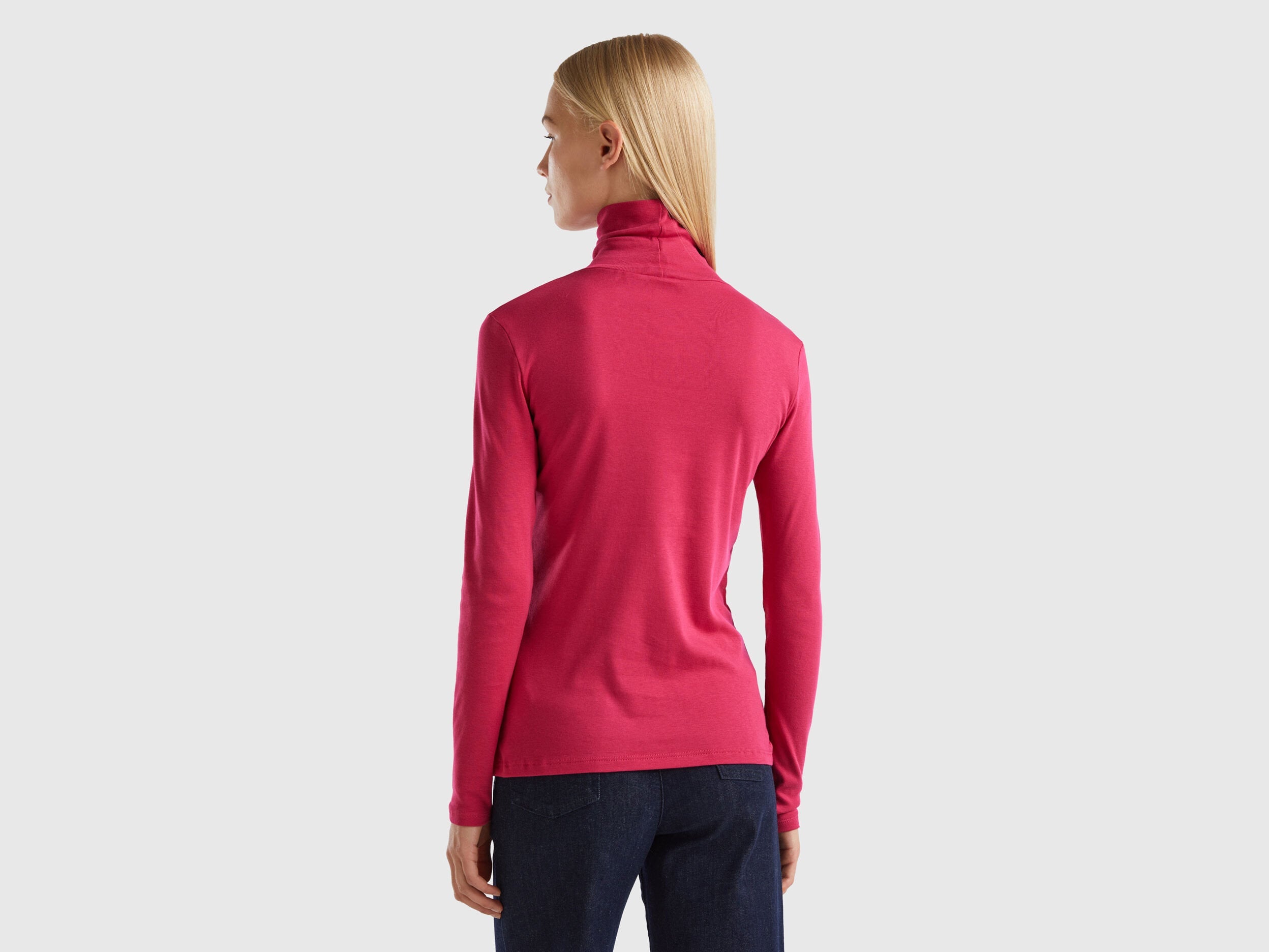 Long Sleeve T Shirt With High Neck_3GA2E2224_2E8_02