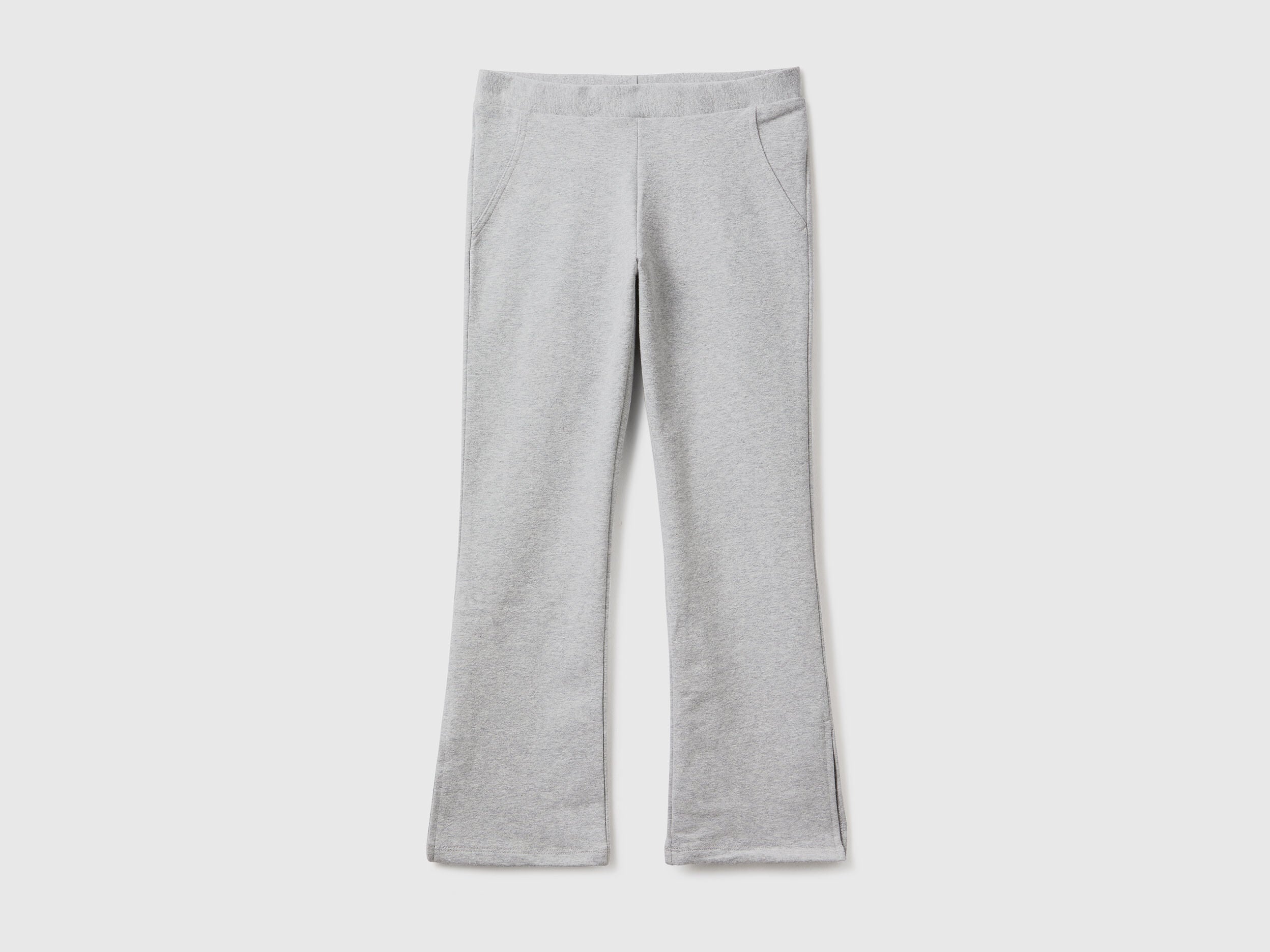 Flared Jeggings In Warm Sweat Fabric