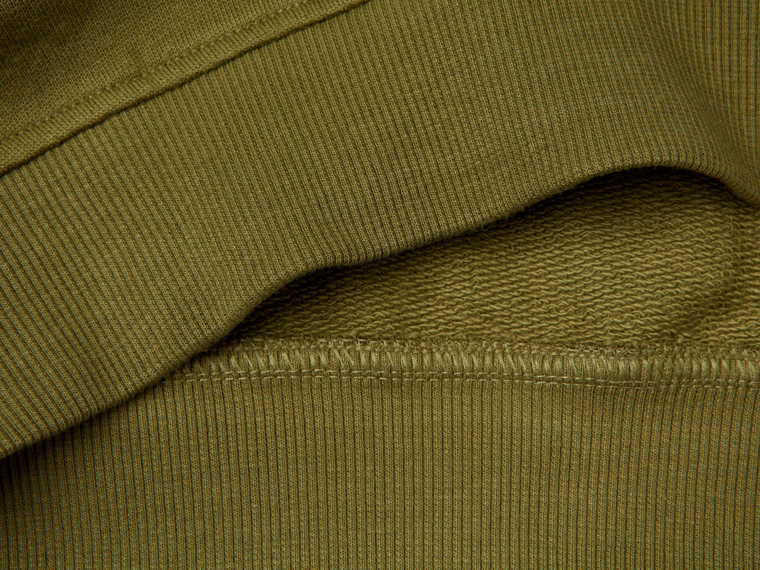 Striped Sweatshirt With "Be" Embroidery