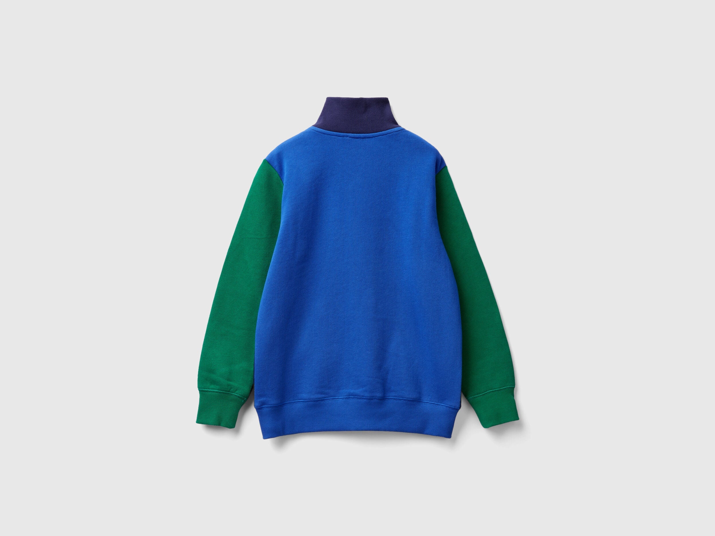 Pure Cotton Sweatshirt With Zipper