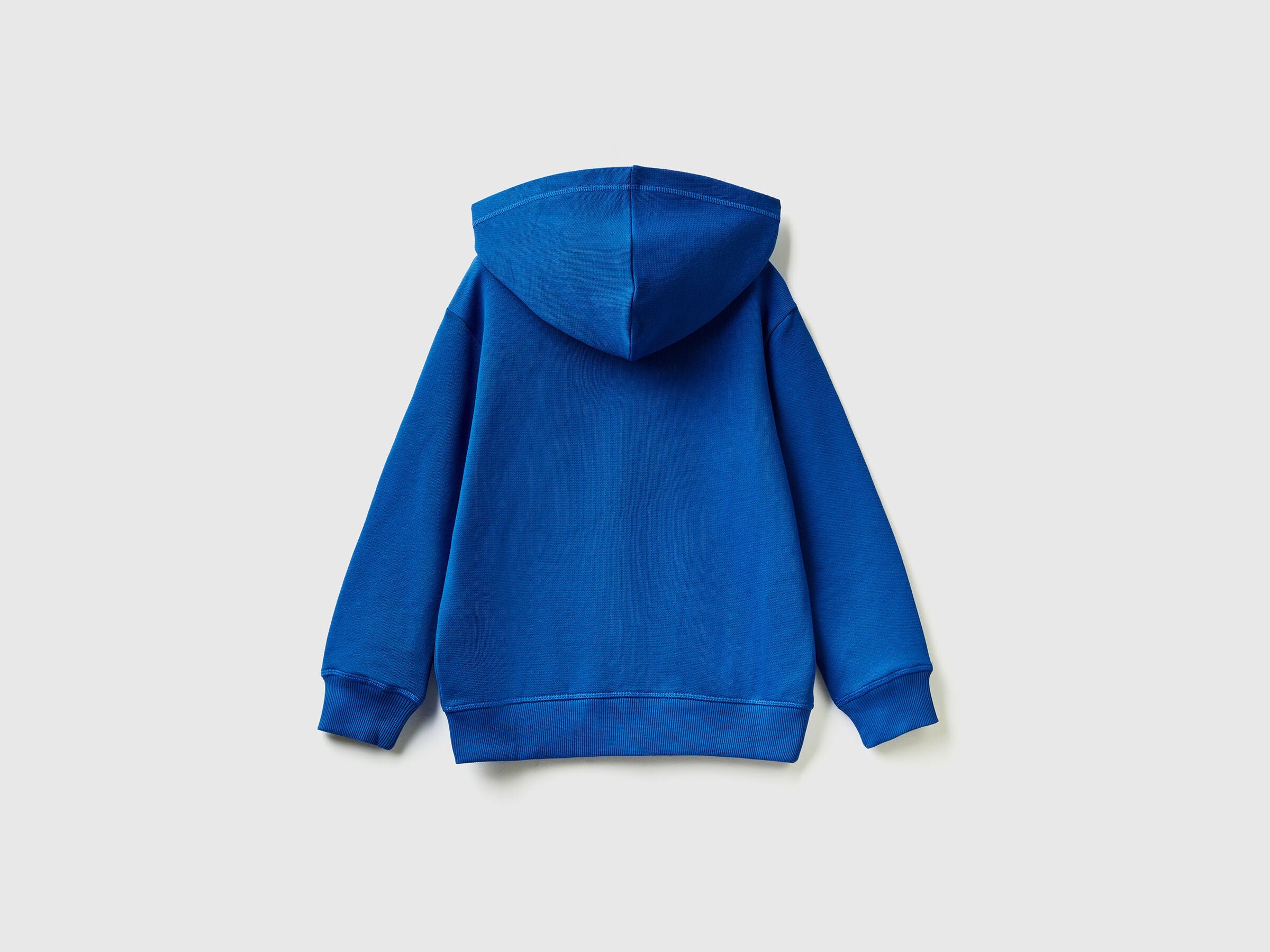 Zip-Up Sweatshirt With "Be" Print