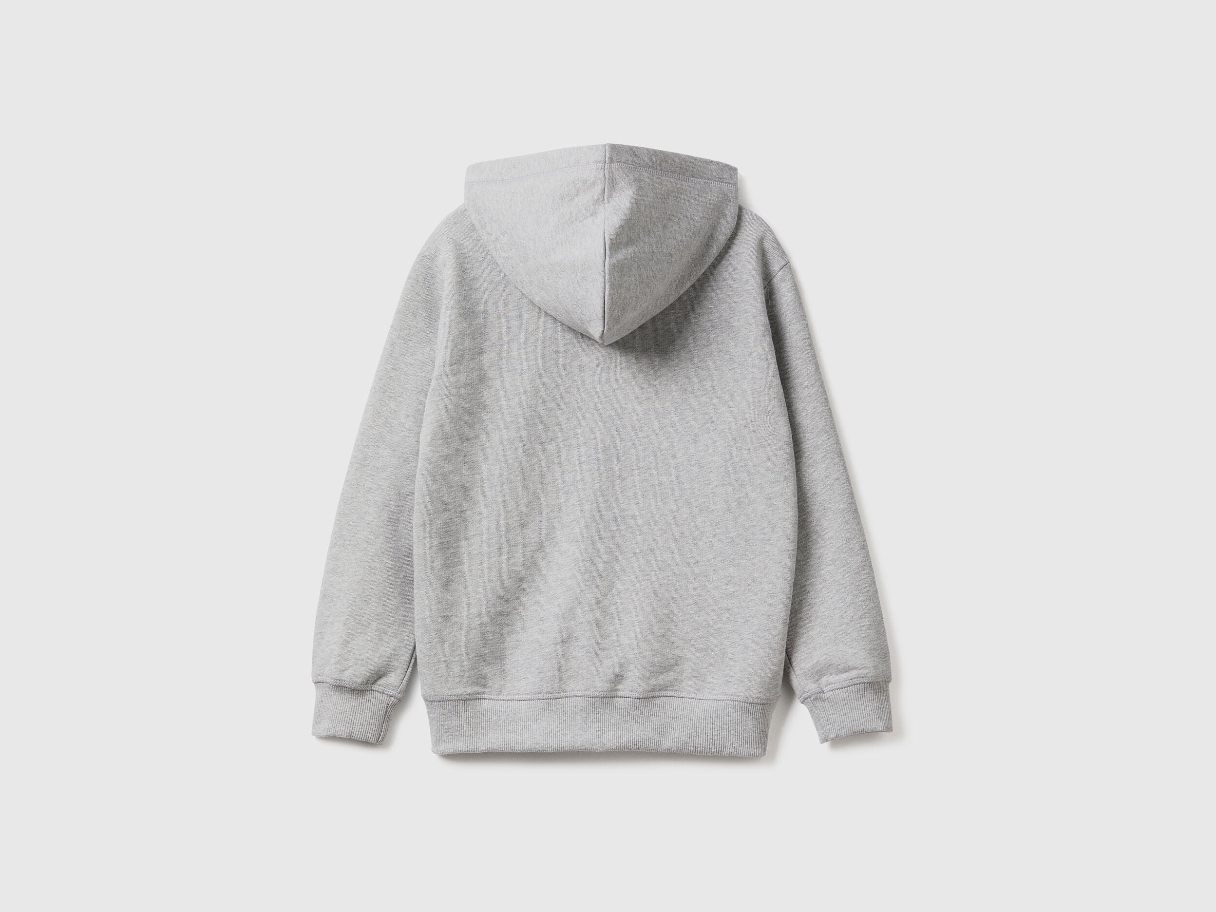 Zip-Up Sweatshirt With "Be" Print