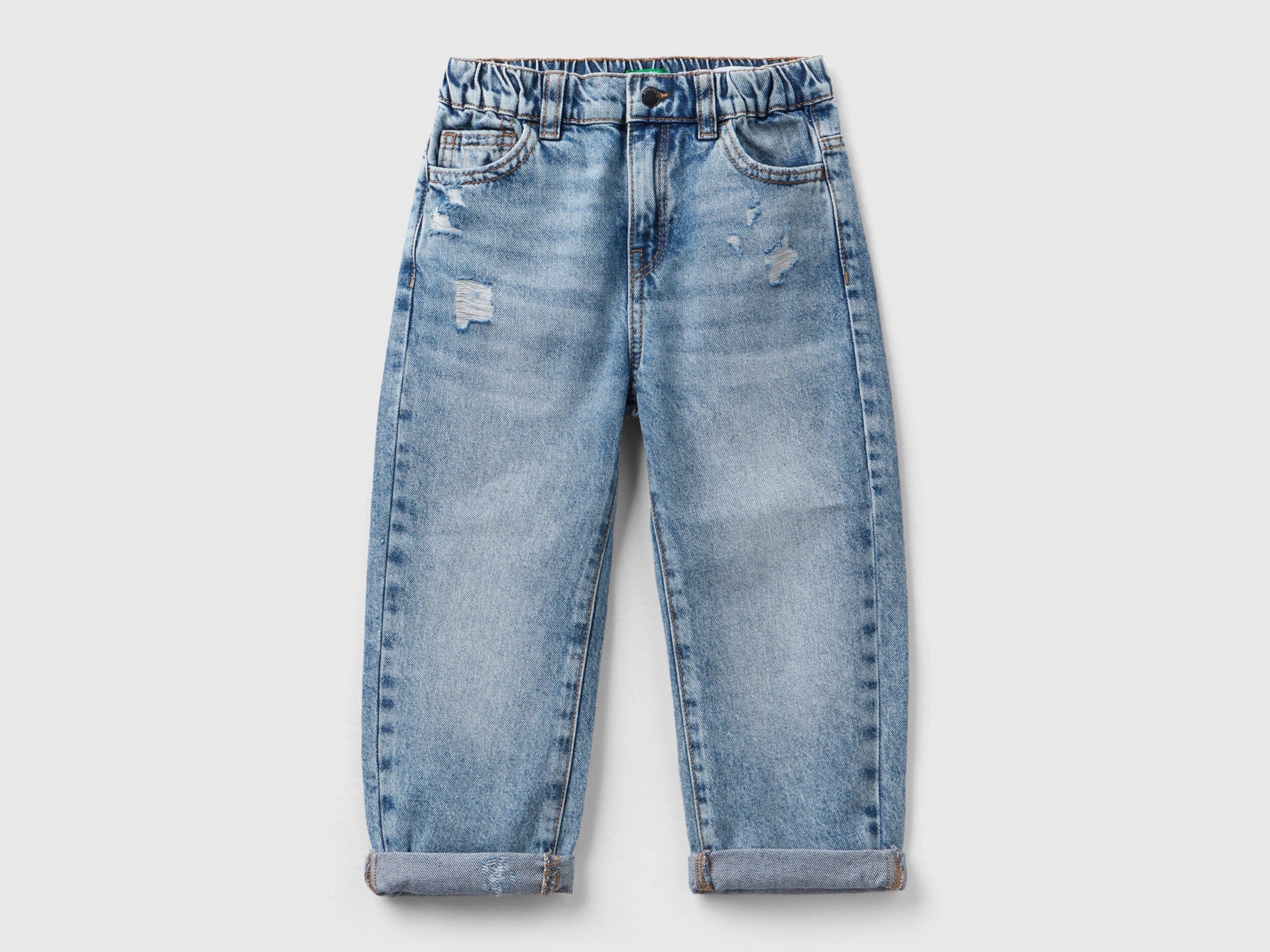 Balloon Fit Jeans With Rips_4DW2GE01L_901_01