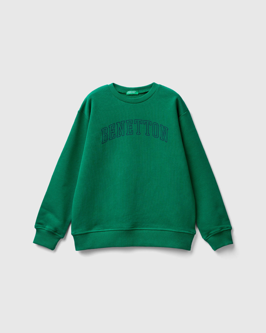100% Cotton Sweatshirt Tracksuit With Logo Print _02