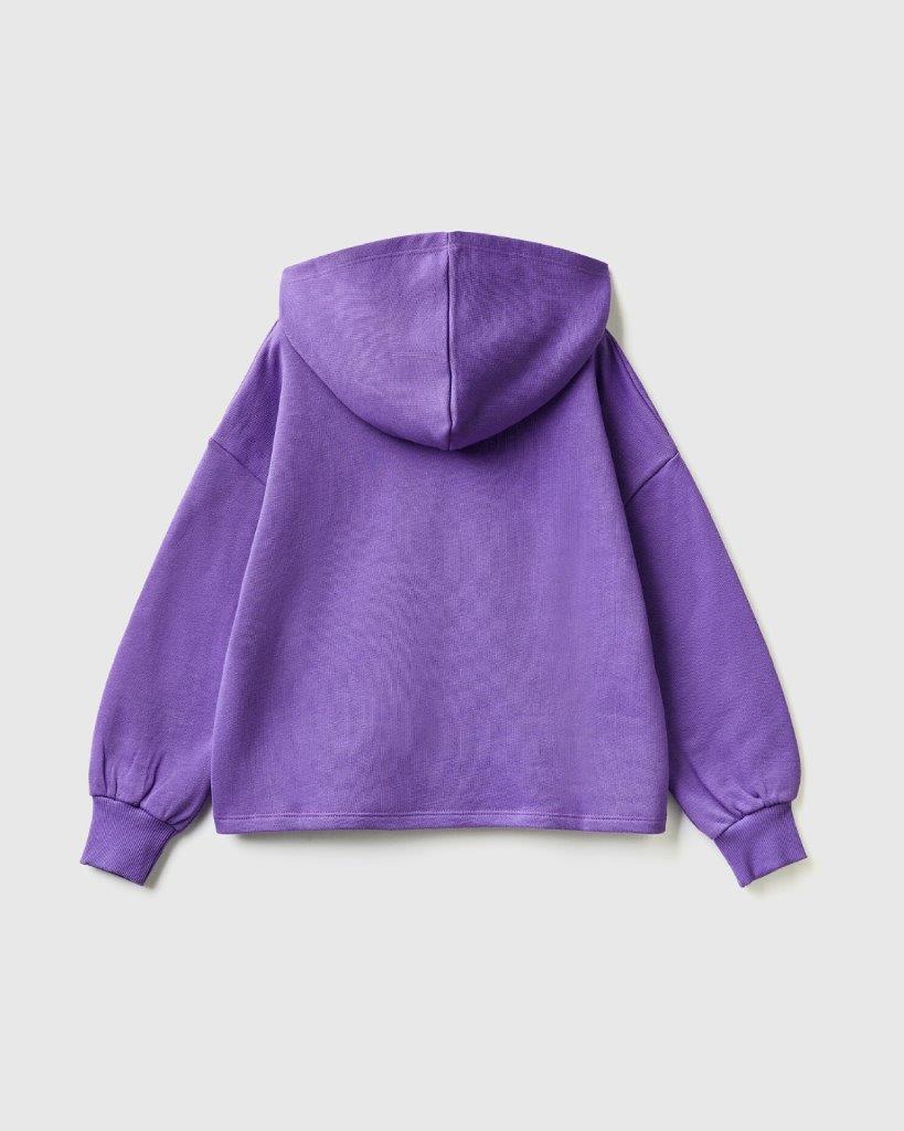 100% Cotton Oversized Hoodie Tracksuit With Logo_03