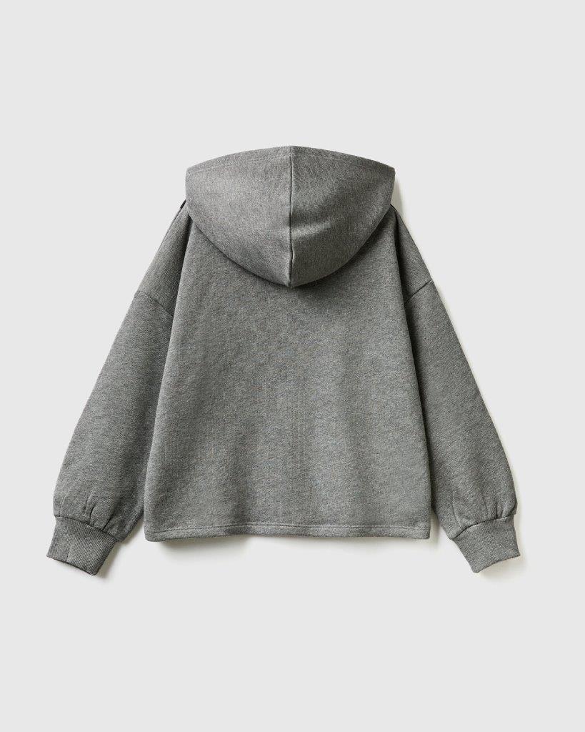 100% Cotton Oversized Hoodie Tracksuit With Logo_03