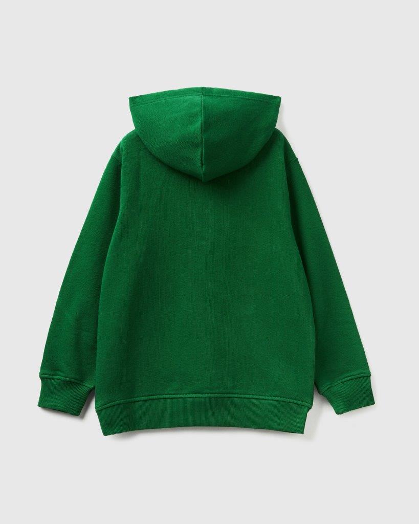 100% Cotton Hoodie Tracksuit With Logo_03