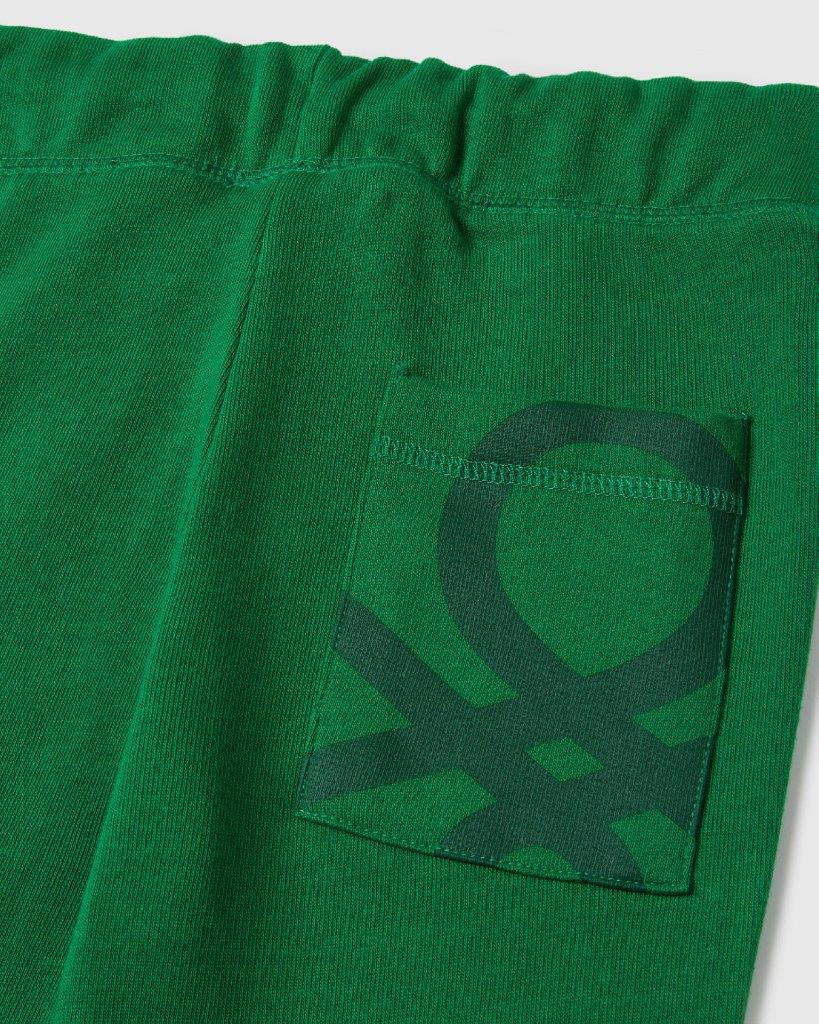 100% Cotton Hoodie Tracksuit With Logo_06