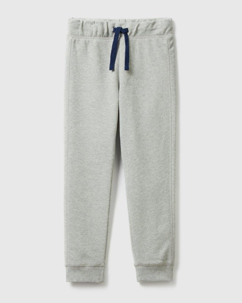100% Cotton Hoodie Tracksuit With Logo_04