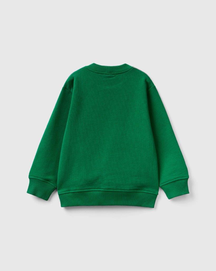 100% Cotton Sweatshirt Tracksuit With Logo _03