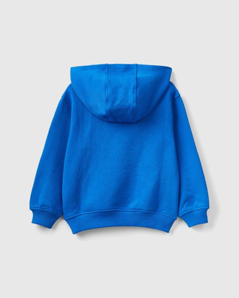 100% Cotton Hoodie Tracksuit With Logo_03