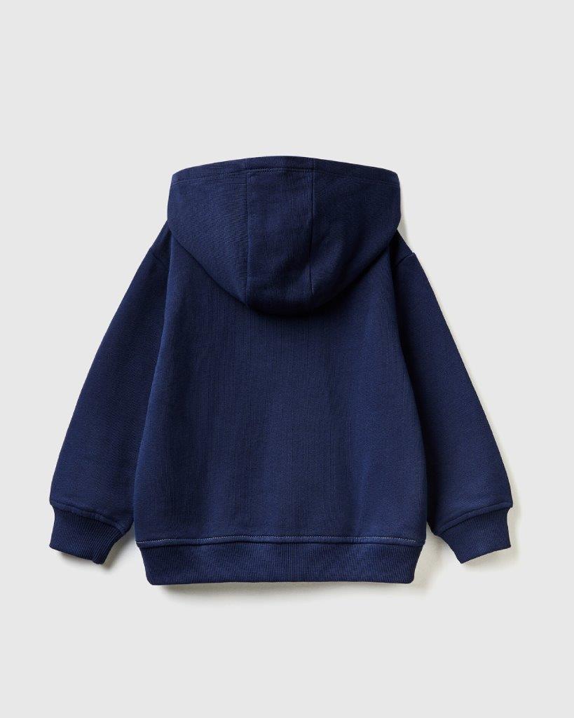 100% Cotton Hoodie Tracksuit With Logo_03