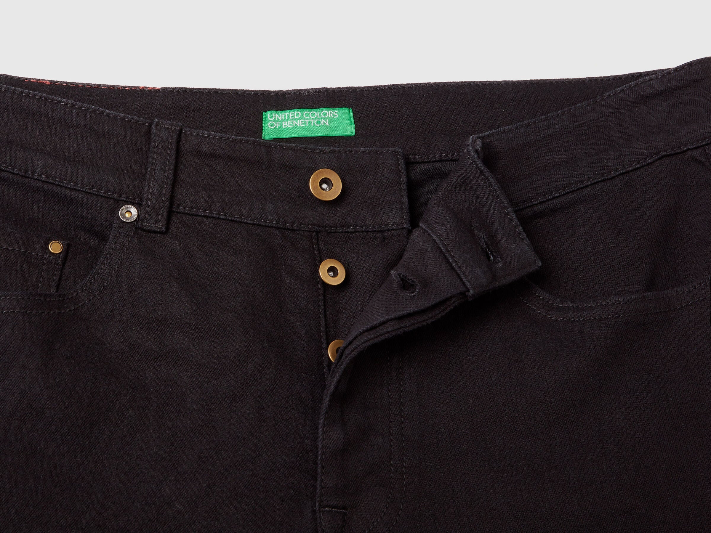 Close-up of the leg opening and cuff on a pair of men&