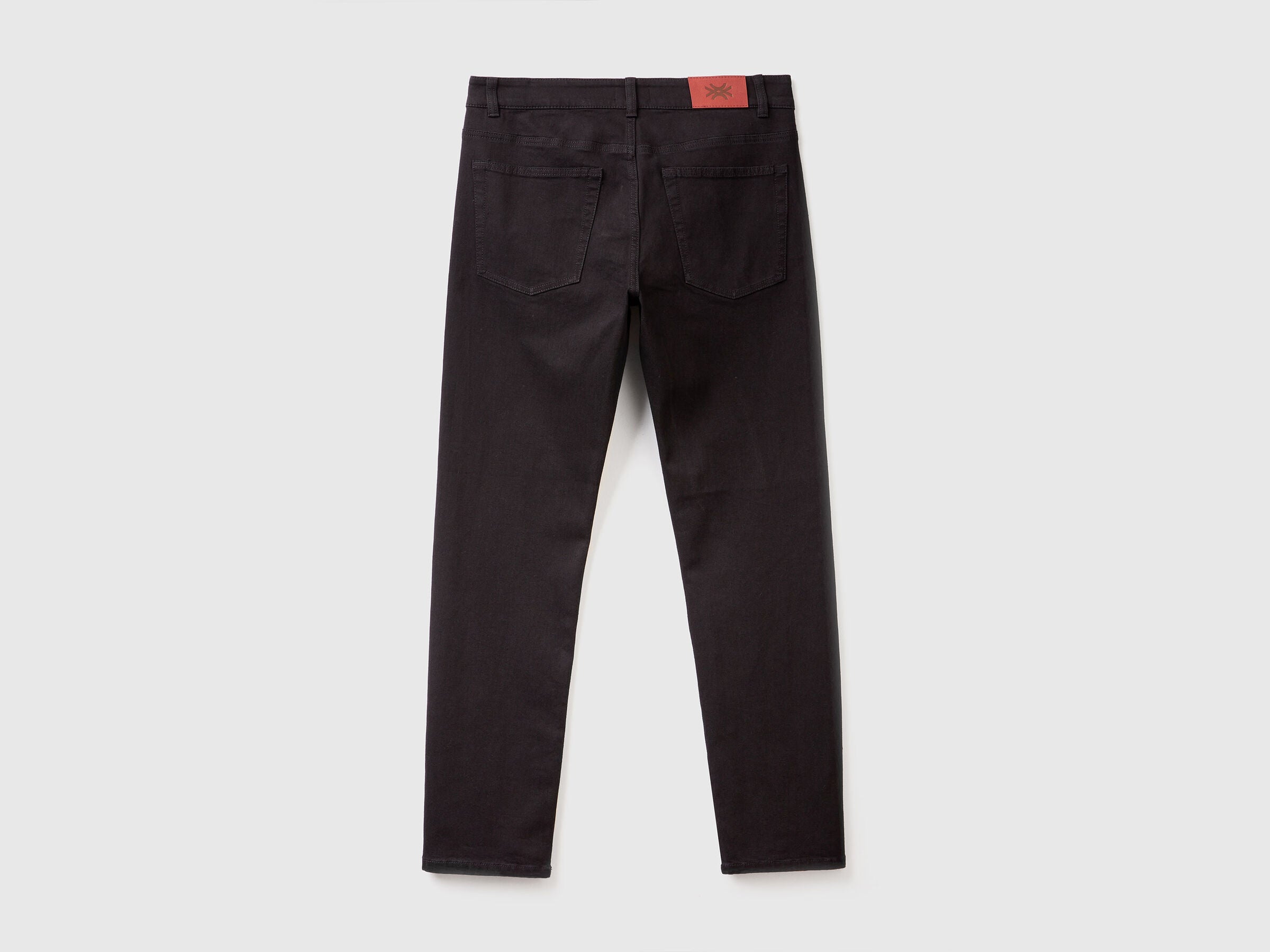 Close-up of the back pocket and belt loop on a pair of men&