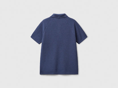 Benetton_Short Sleeve Polo in Linen Blend_104NC3005_72T_02