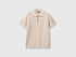 Benetton_Short Sleeve Polo in Linen Blend_104NC3005_752_01