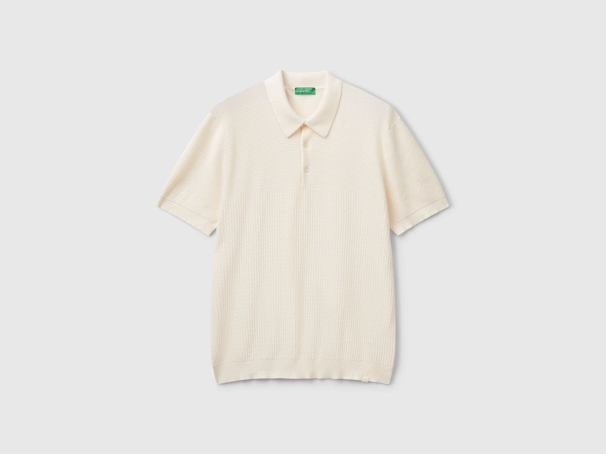 Benetton_Short Sleeve Knit Polo_1198U301H_0R2_04