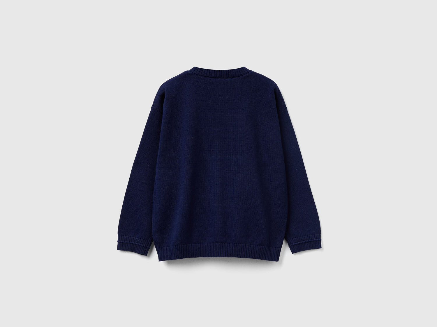 Benetton_Dark Blue_V-Neck Cardigan_120YG600G_252_02