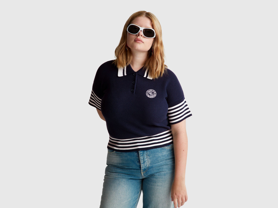Benetton_Dark Blue_Sweater with Collar_1294E301D_252_02